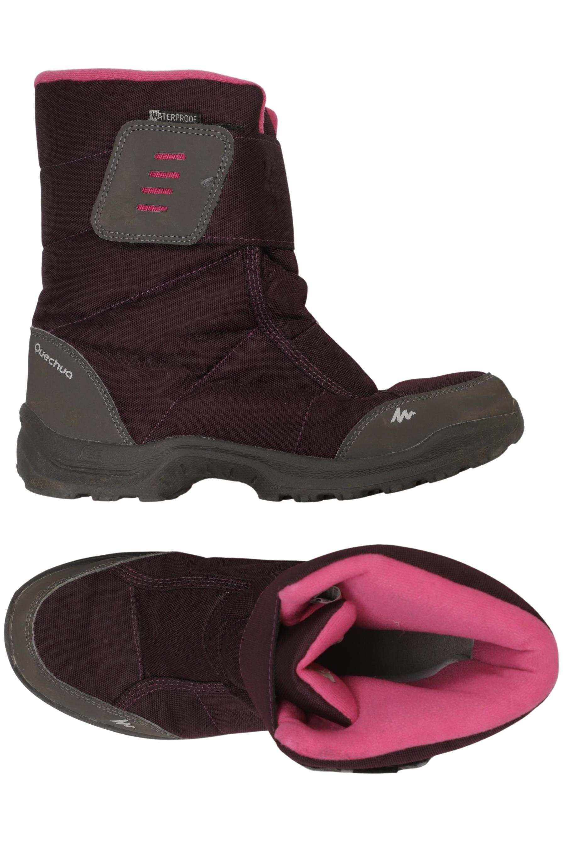

quechua Damen Stiefel, bordeaux, Gr. 37