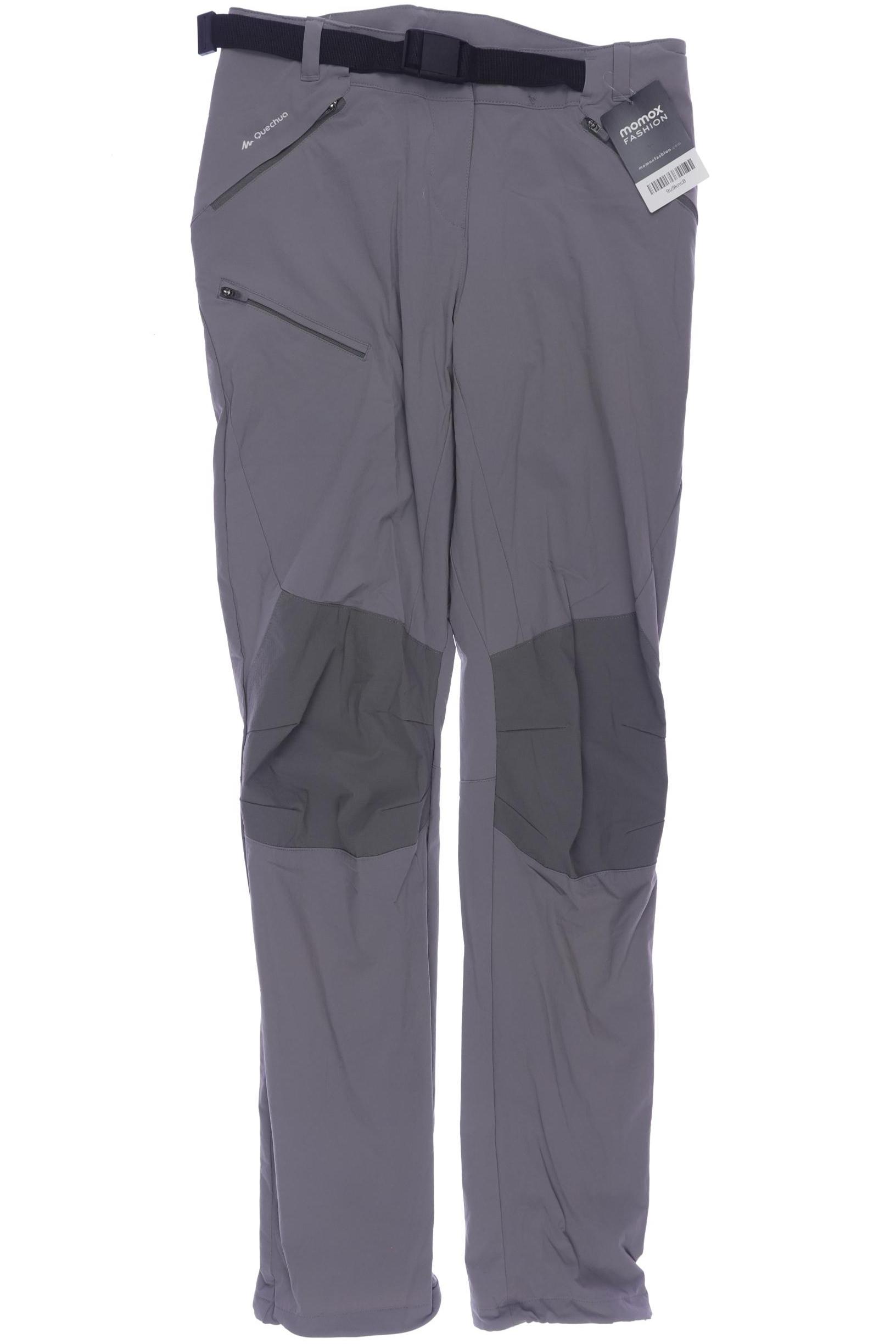 

quechua Damen Stoffhose, grau, Gr. 28