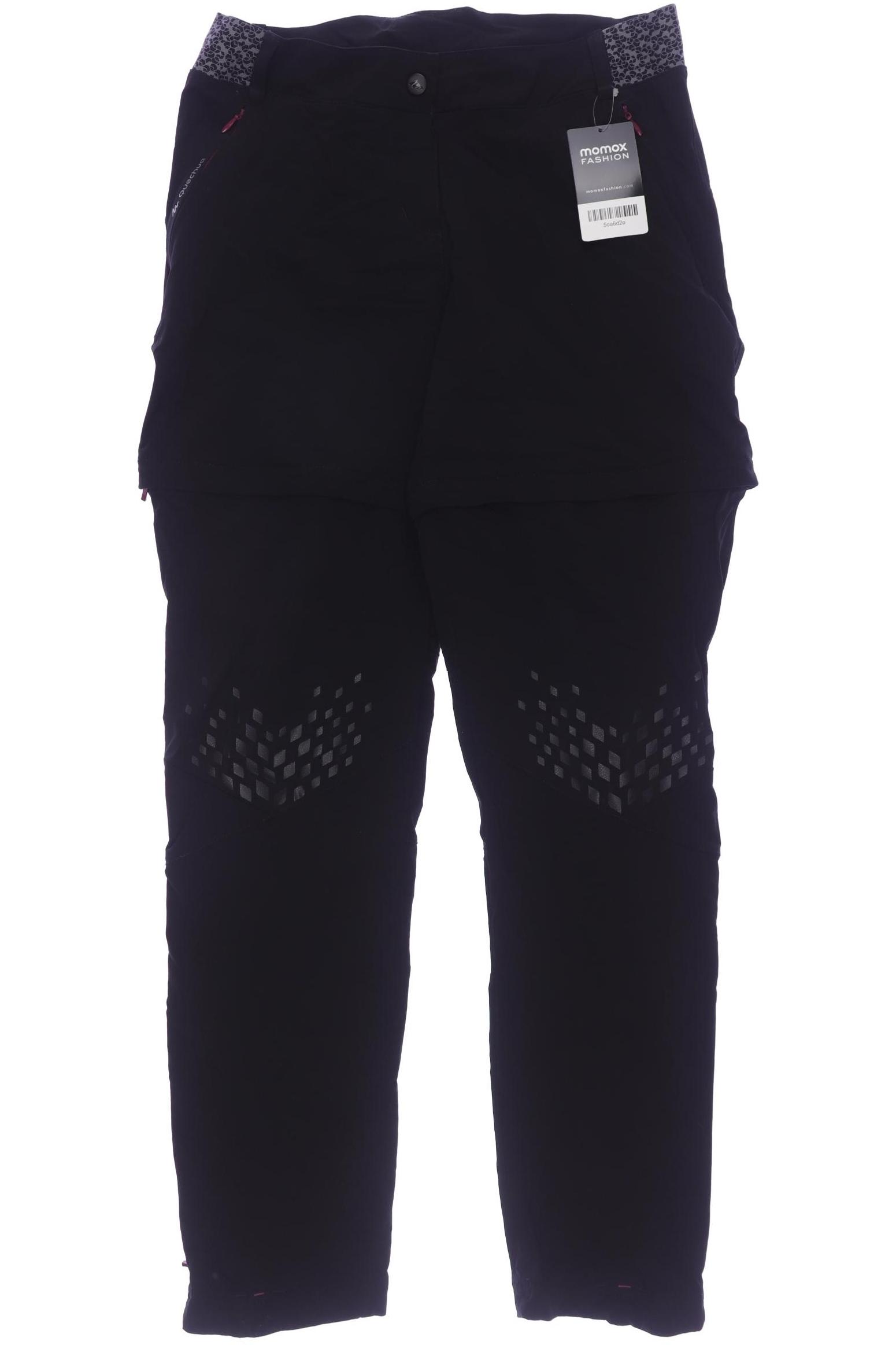 

quechua Damen Stoffhose, schwarz, Gr. 29