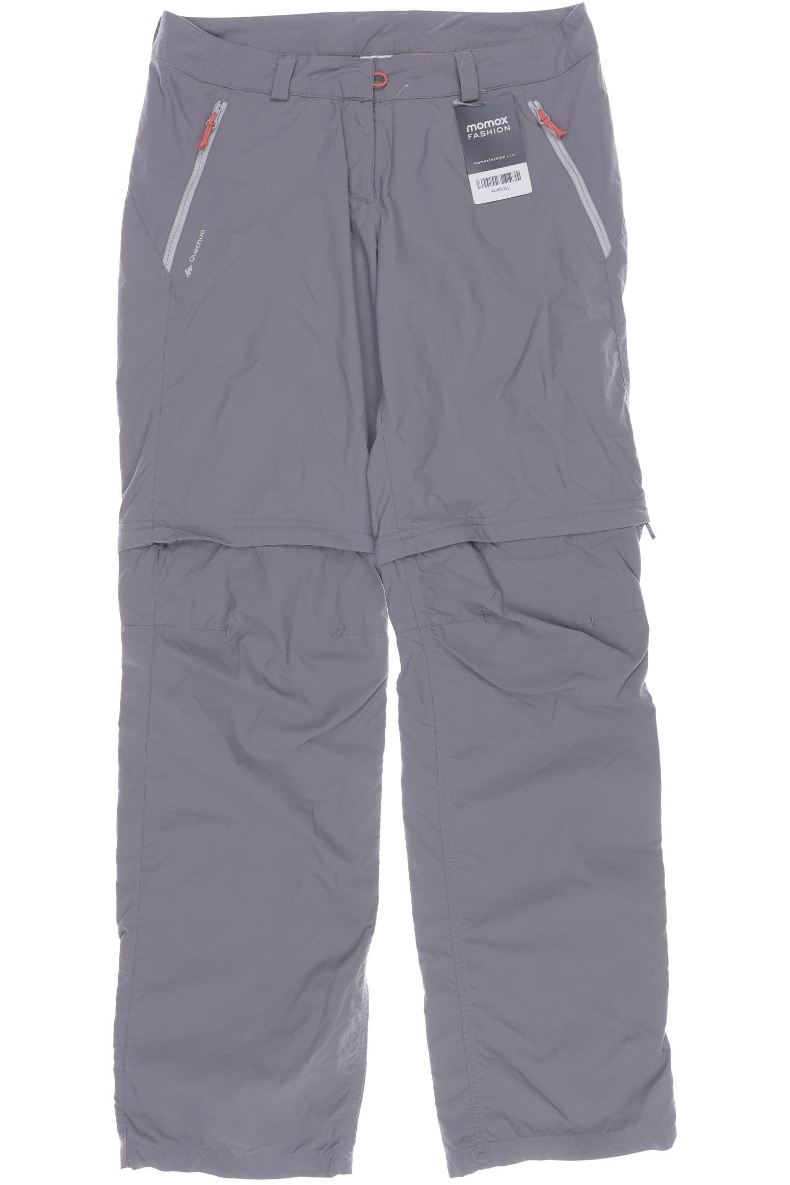 

quechua Damen Stoffhose, grau, Gr. 38