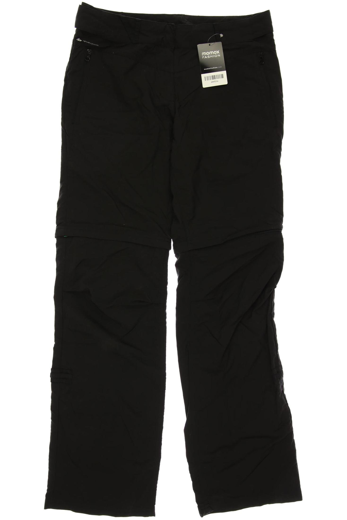 

quechua Damen Stoffhose, schwarz, Gr. 40