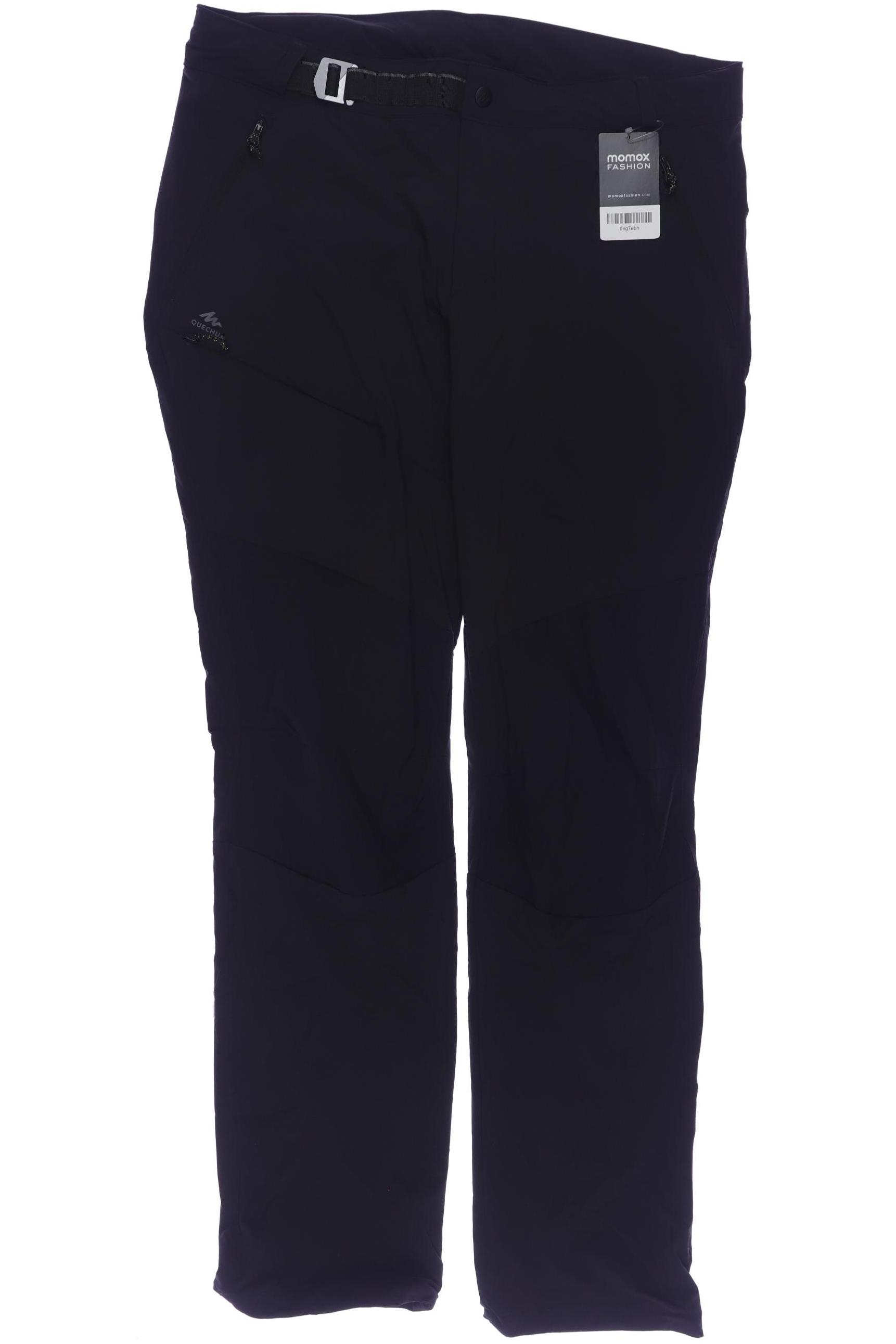 

quechua Damen Stoffhose, schwarz, Gr. 0