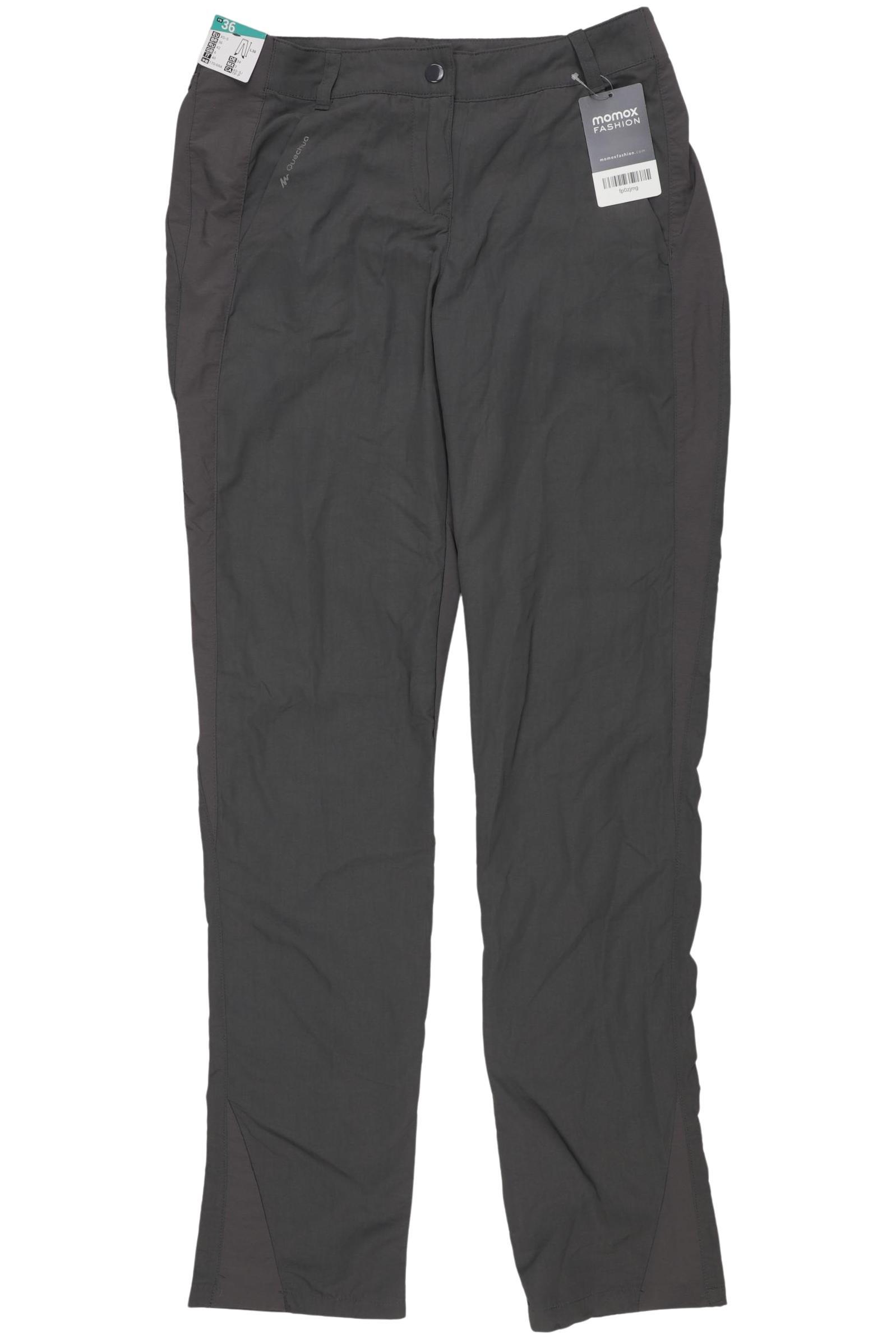 

quechua Damen Stoffhose, grau, Gr. 36