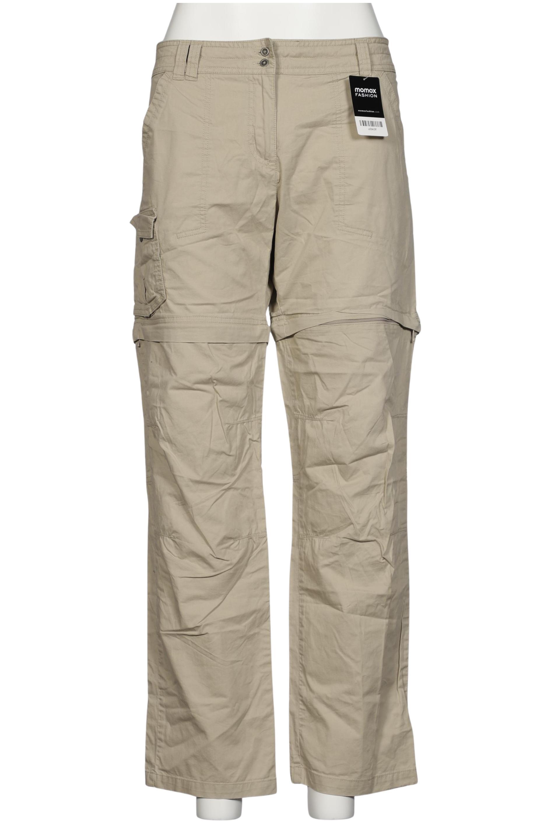 

quechua Damen Stoffhose, beige, Gr. 48