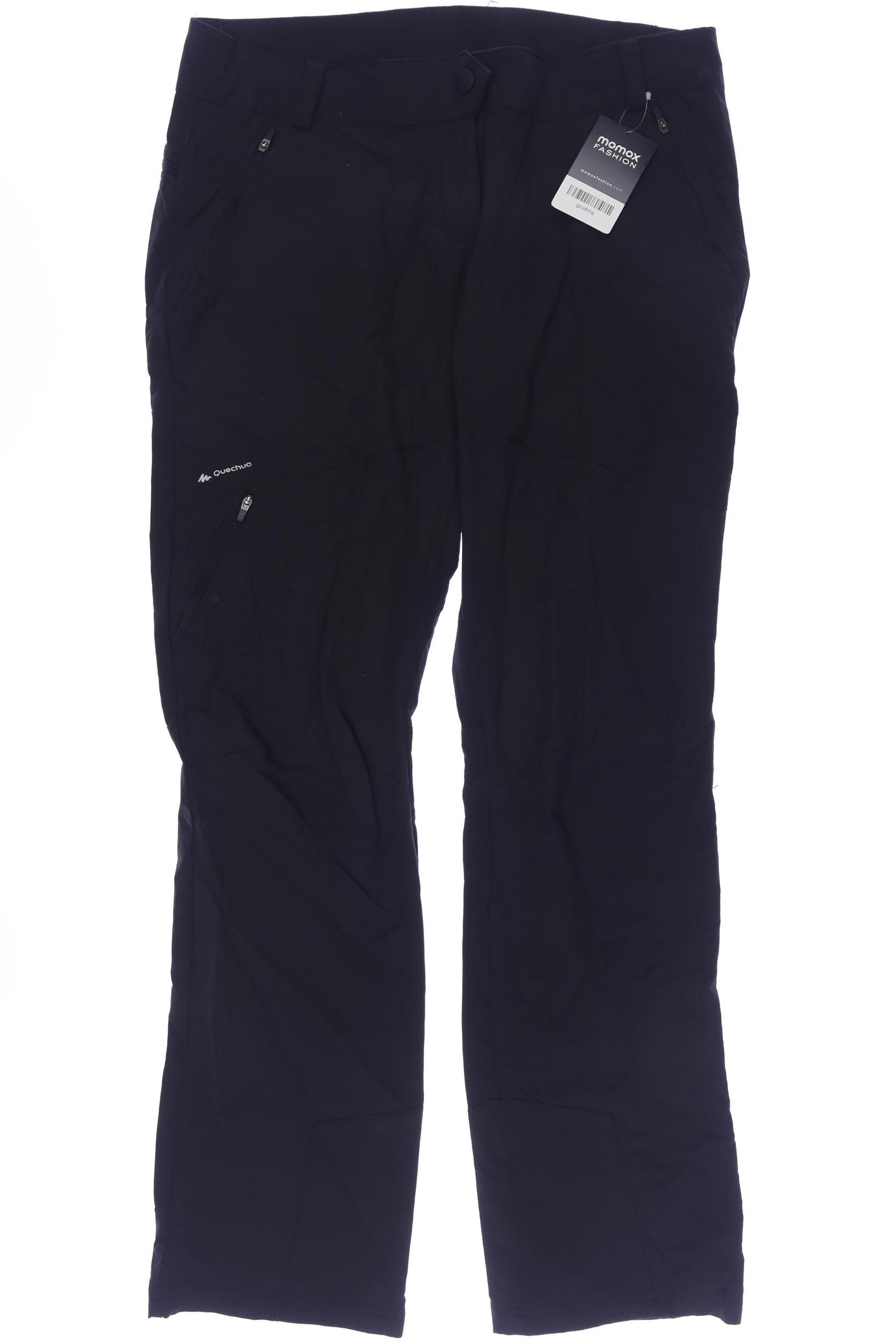 

quechua Damen Stoffhose, schwarz, Gr. 31