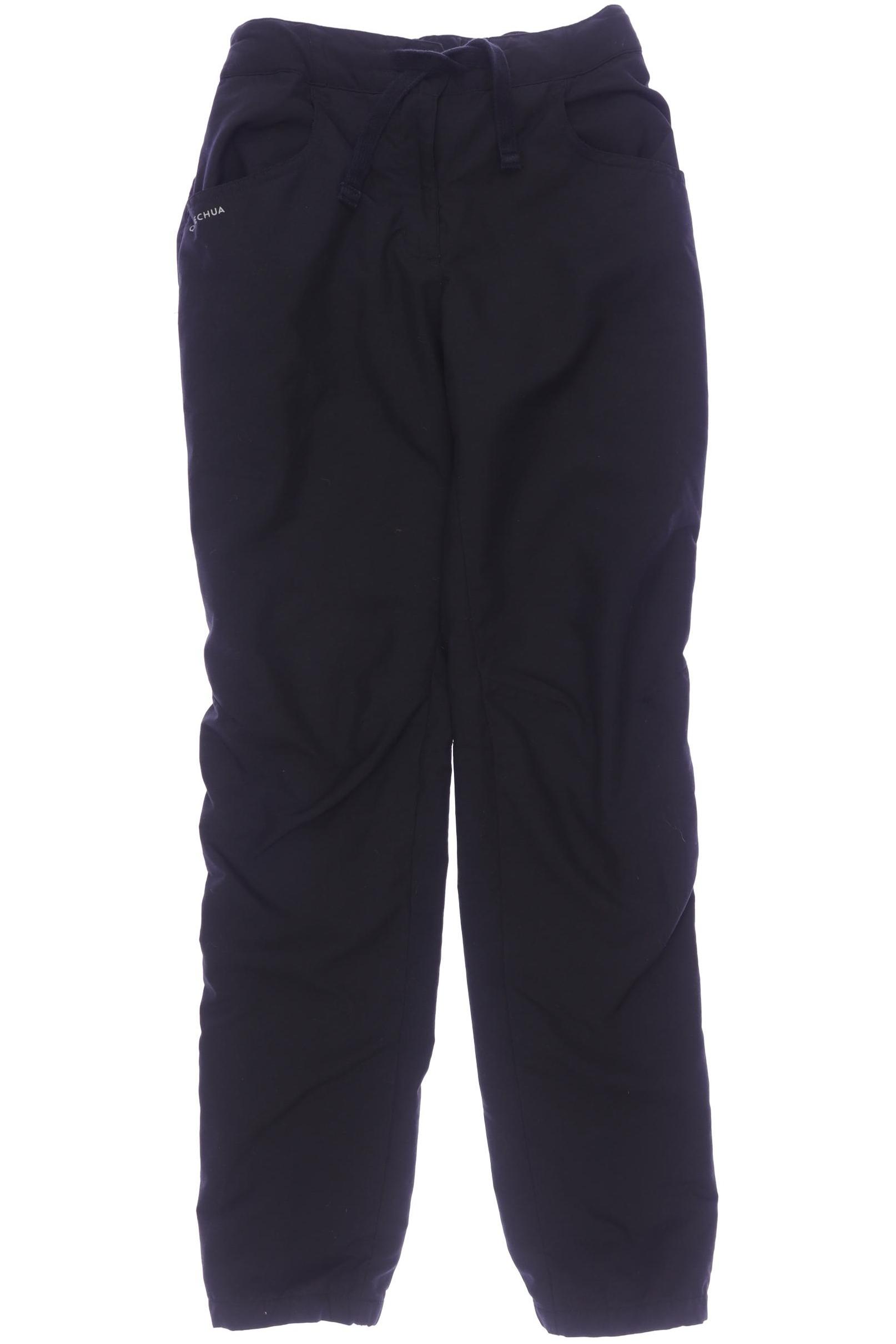 

quechua Damen Stoffhose, schwarz, Gr. 0