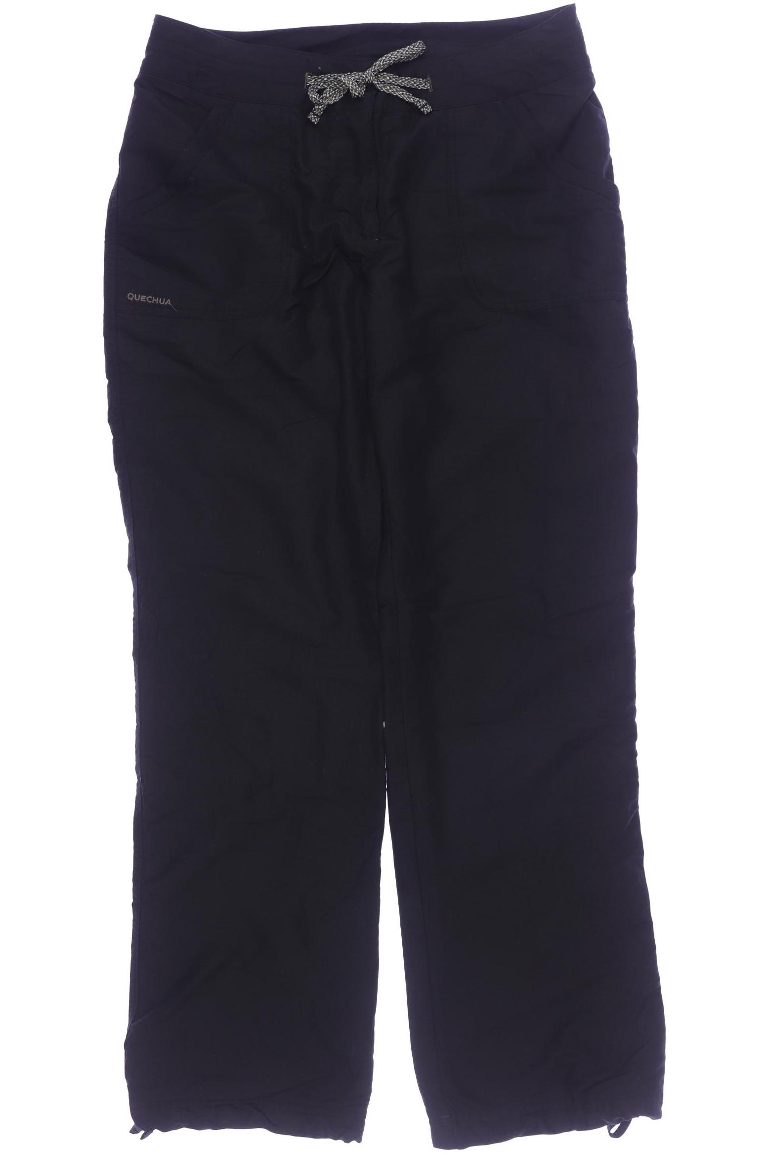 

quechua Damen Stoffhose, schwarz, Gr. 30