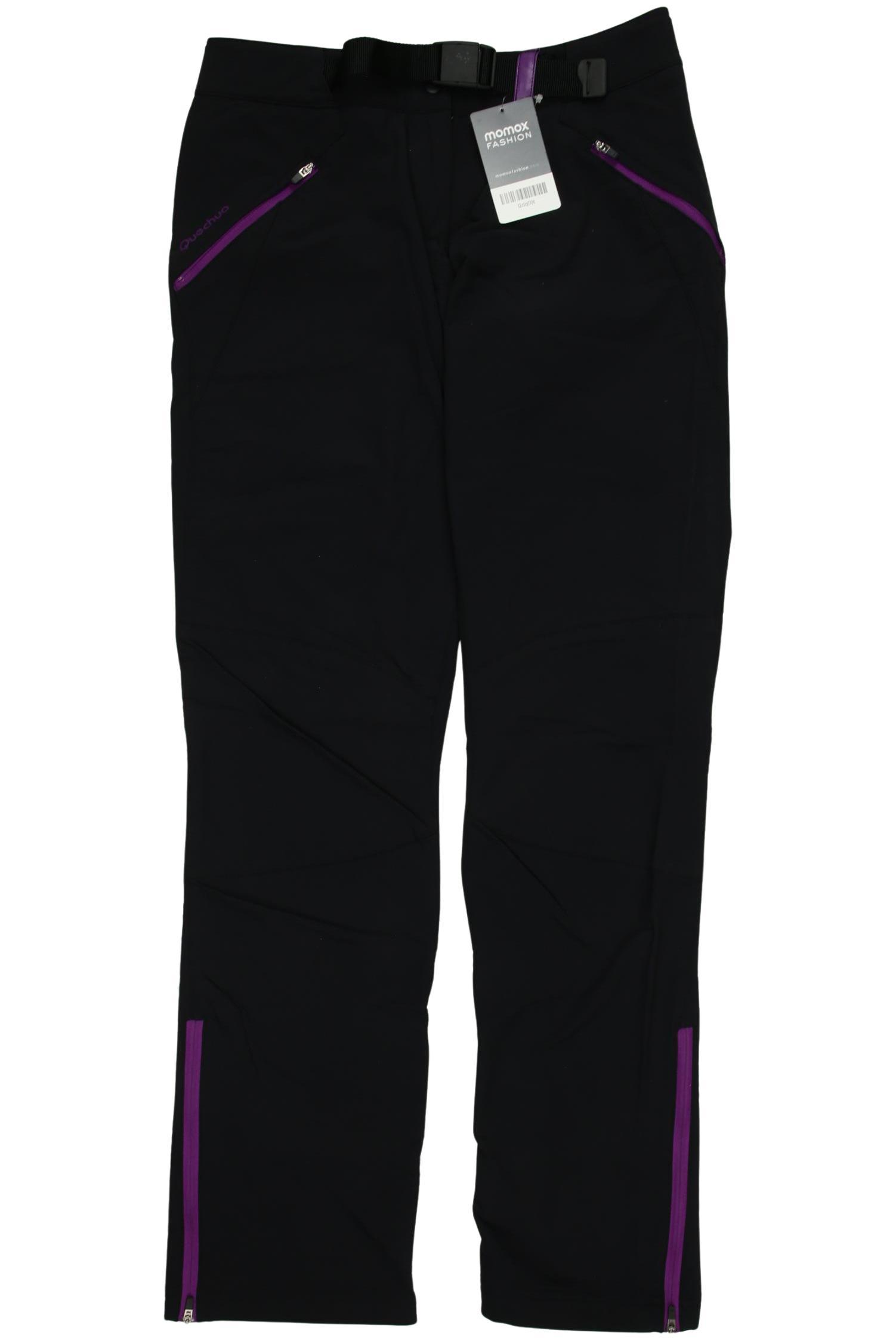

quechua Damen Stoffhose, schwarz, Gr. 28