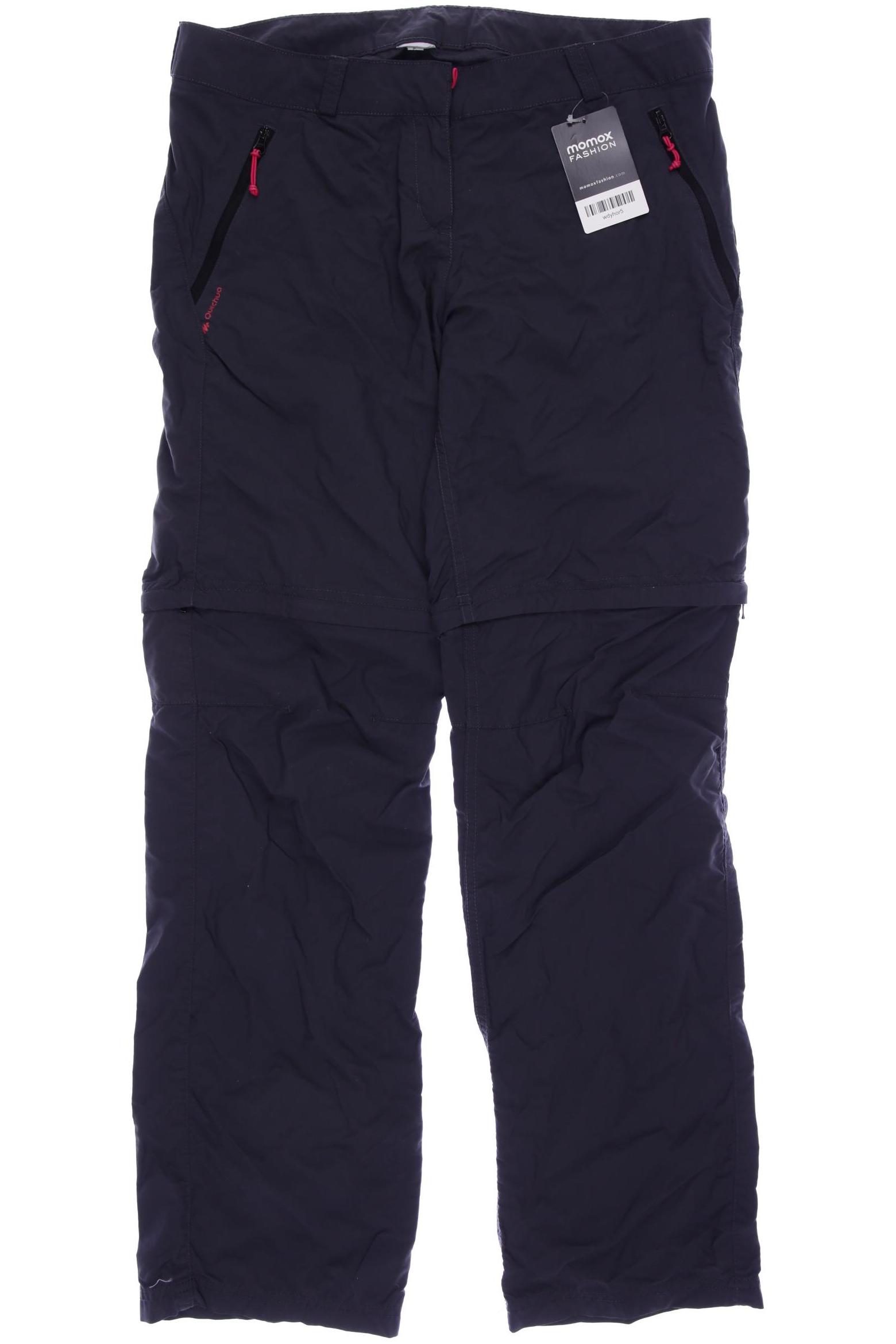 

quechua Damen Stoffhose, grau, Gr. 31