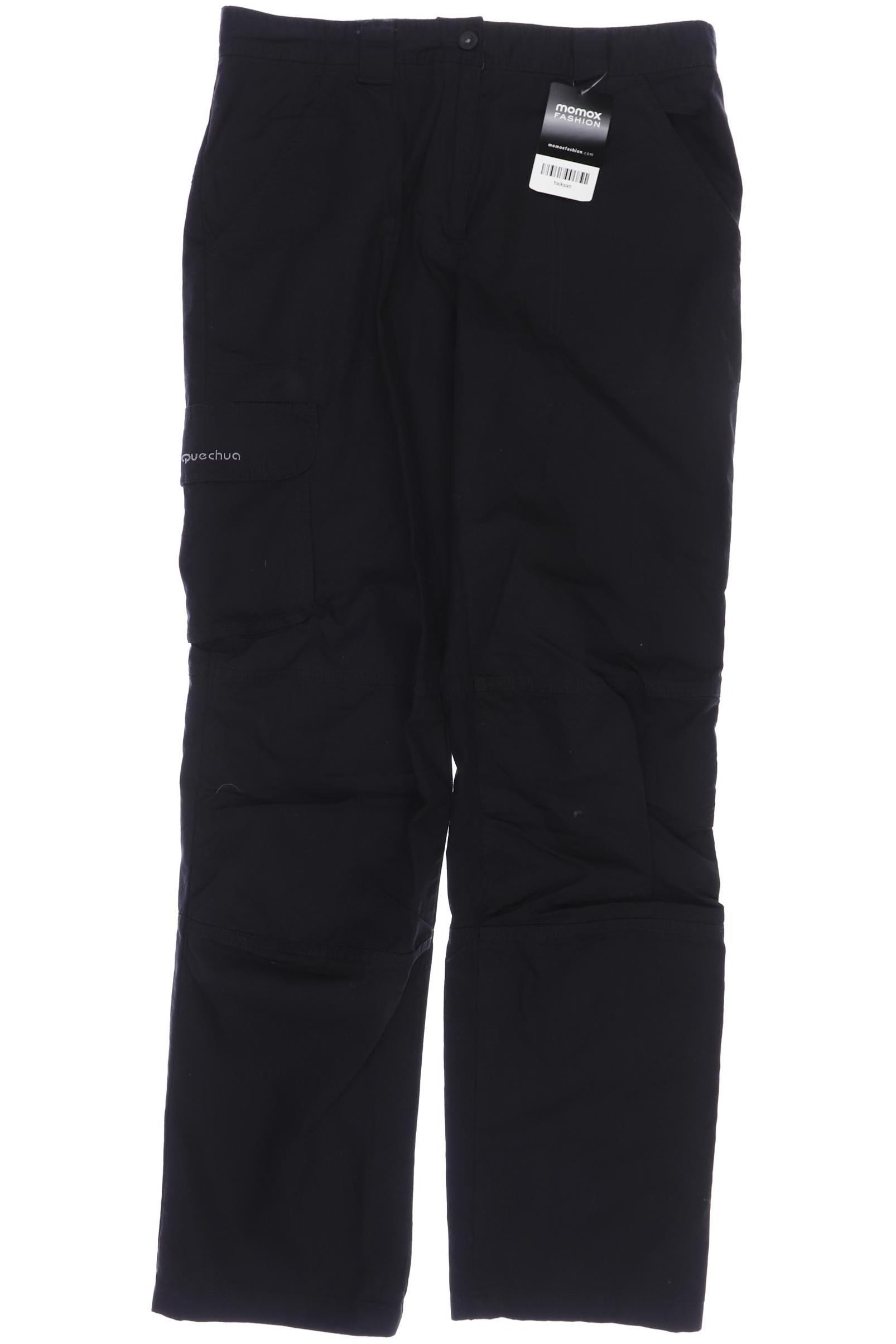 

quechua Damen Stoffhose, schwarz, Gr. 38