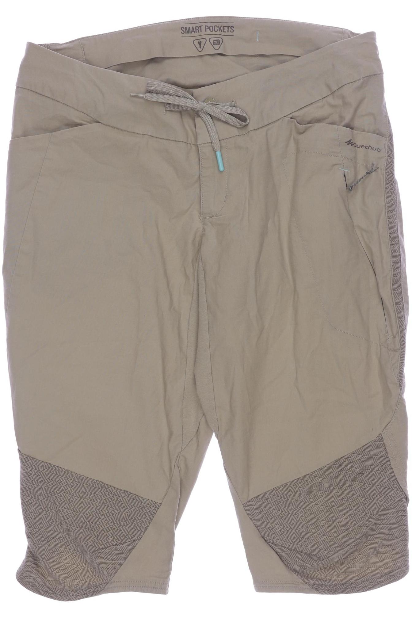 

quechua Damen Stoffhose, beige, Gr. 31