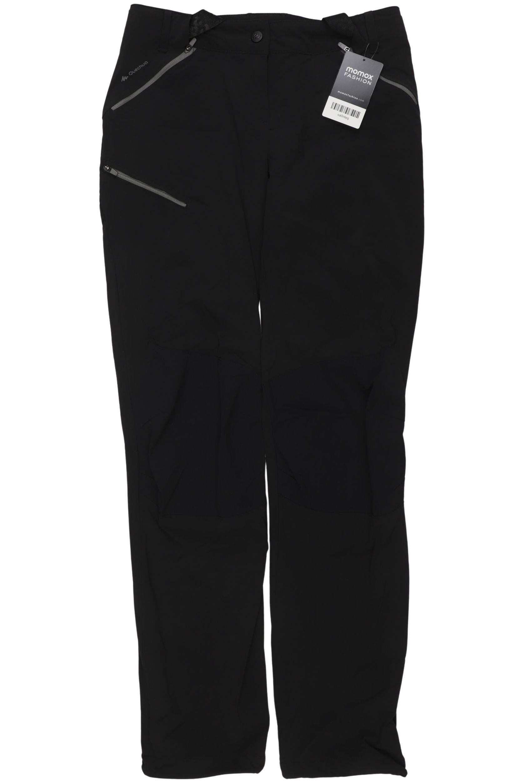 

quechua Damen Stoffhose, schwarz, Gr. 36