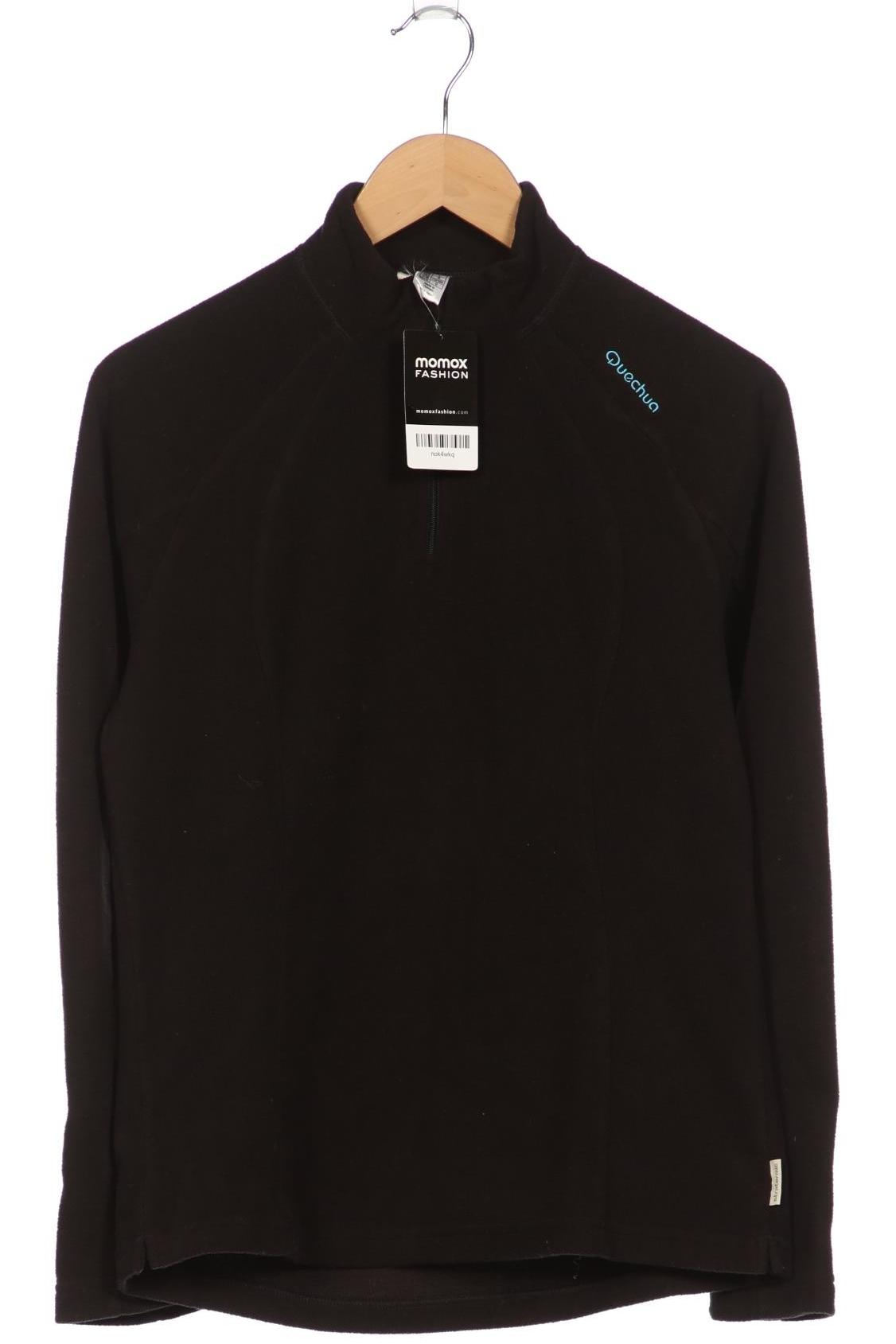

quechua Damen Sweatshirt, schwarz, Gr. 42