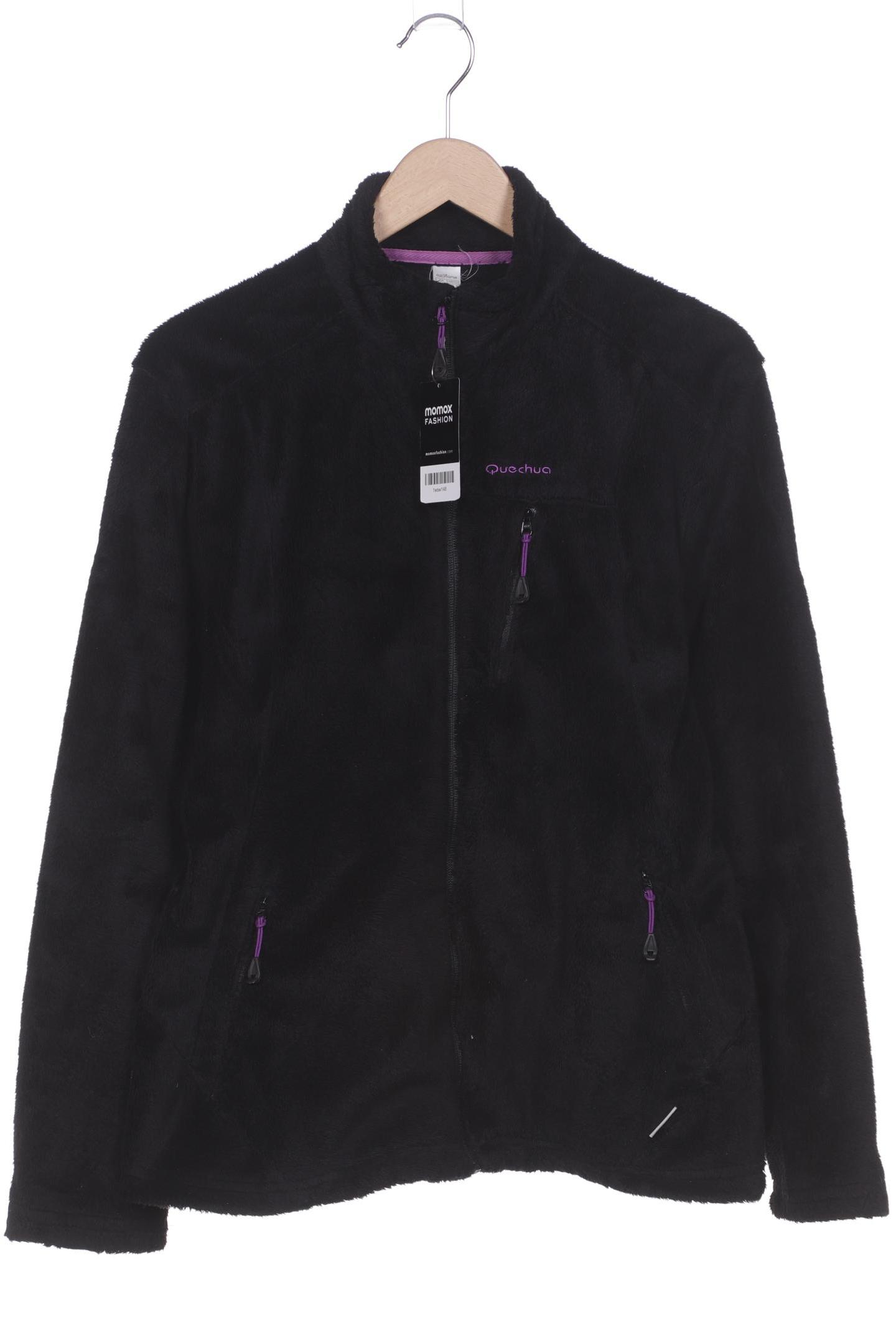 

quechua Damen Sweatshirt, schwarz, Gr. 44