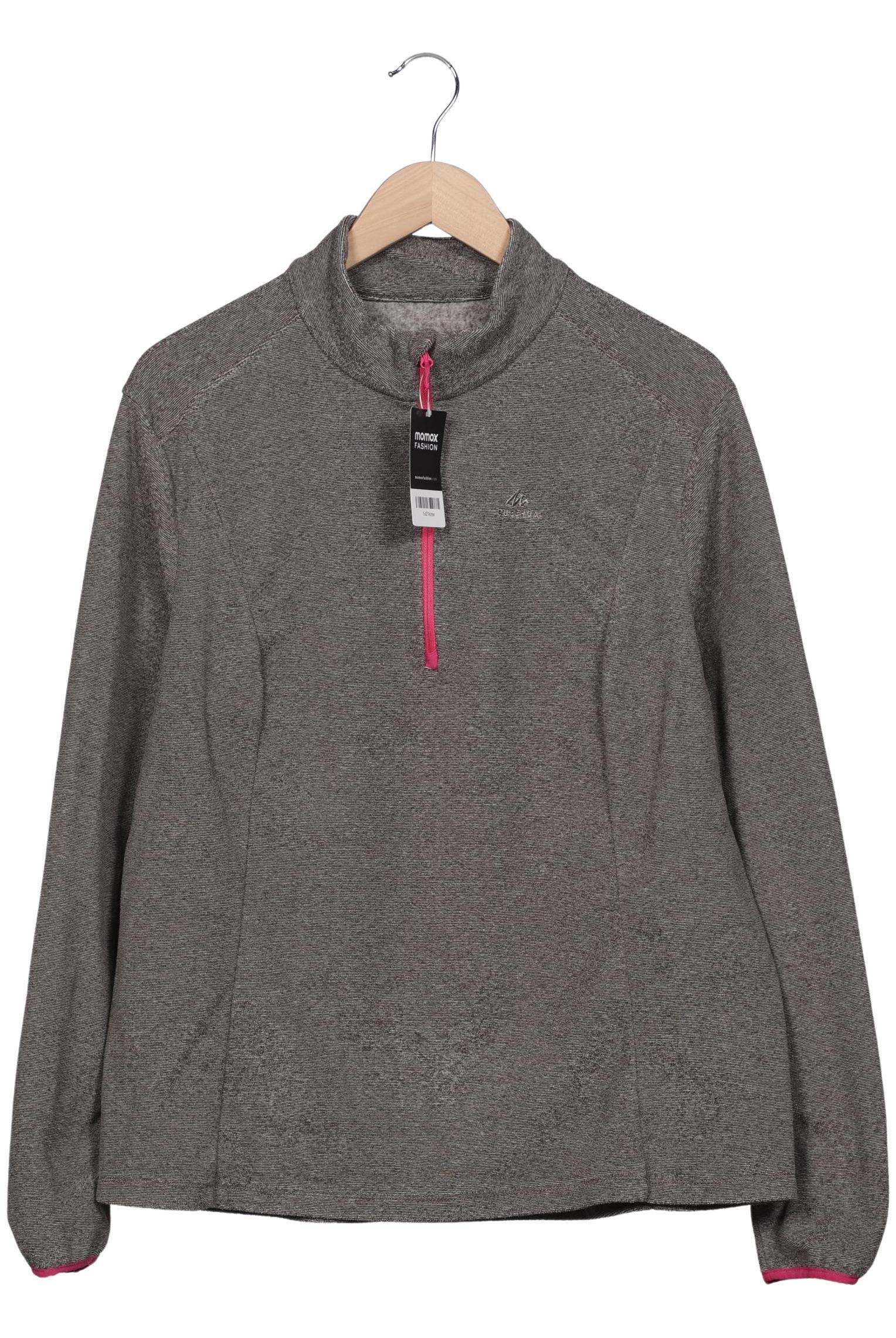 

quechua Damen Sweatshirt, grau, Gr. 44