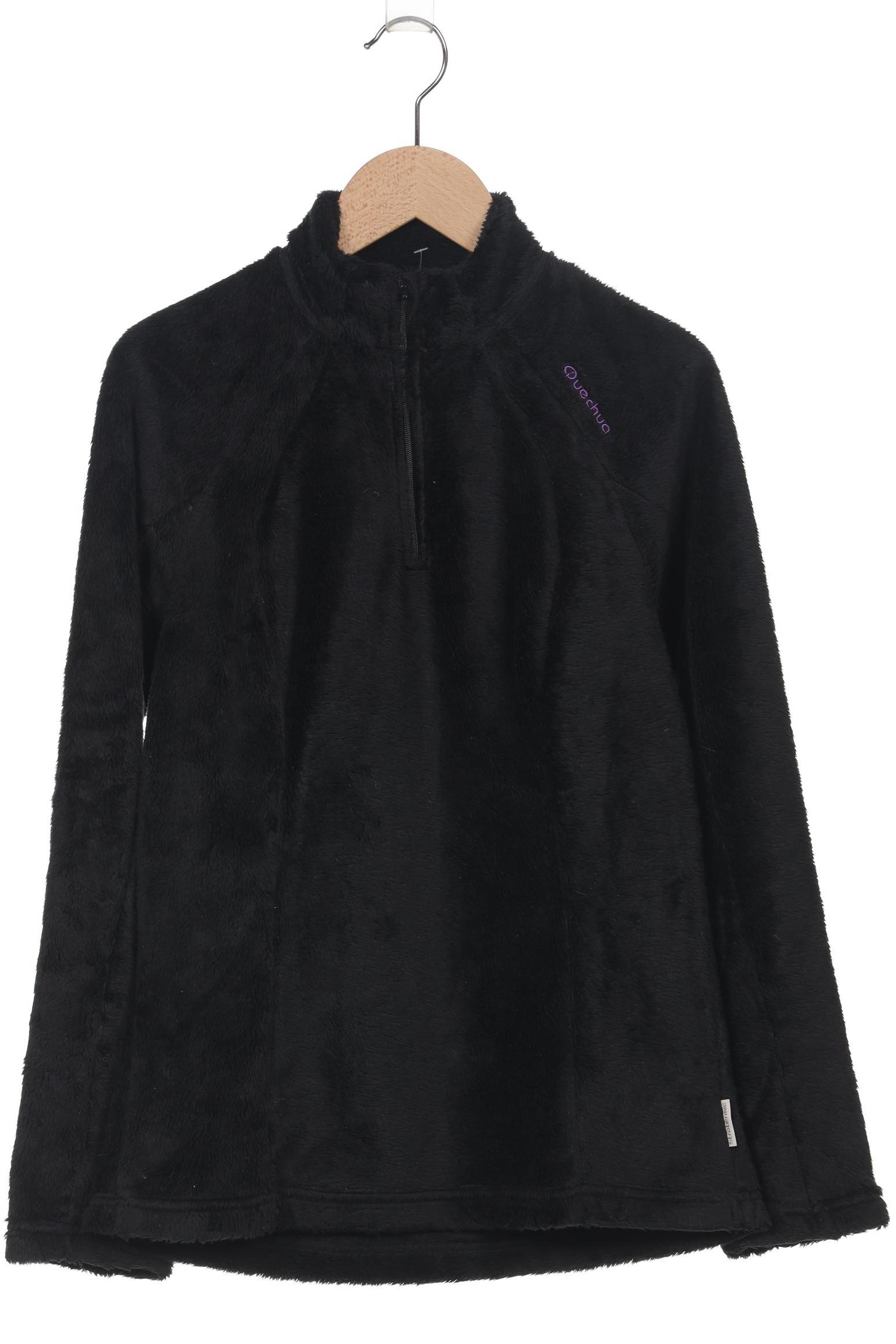 

quechua Damen Sweatshirt, schwarz, Gr. 38