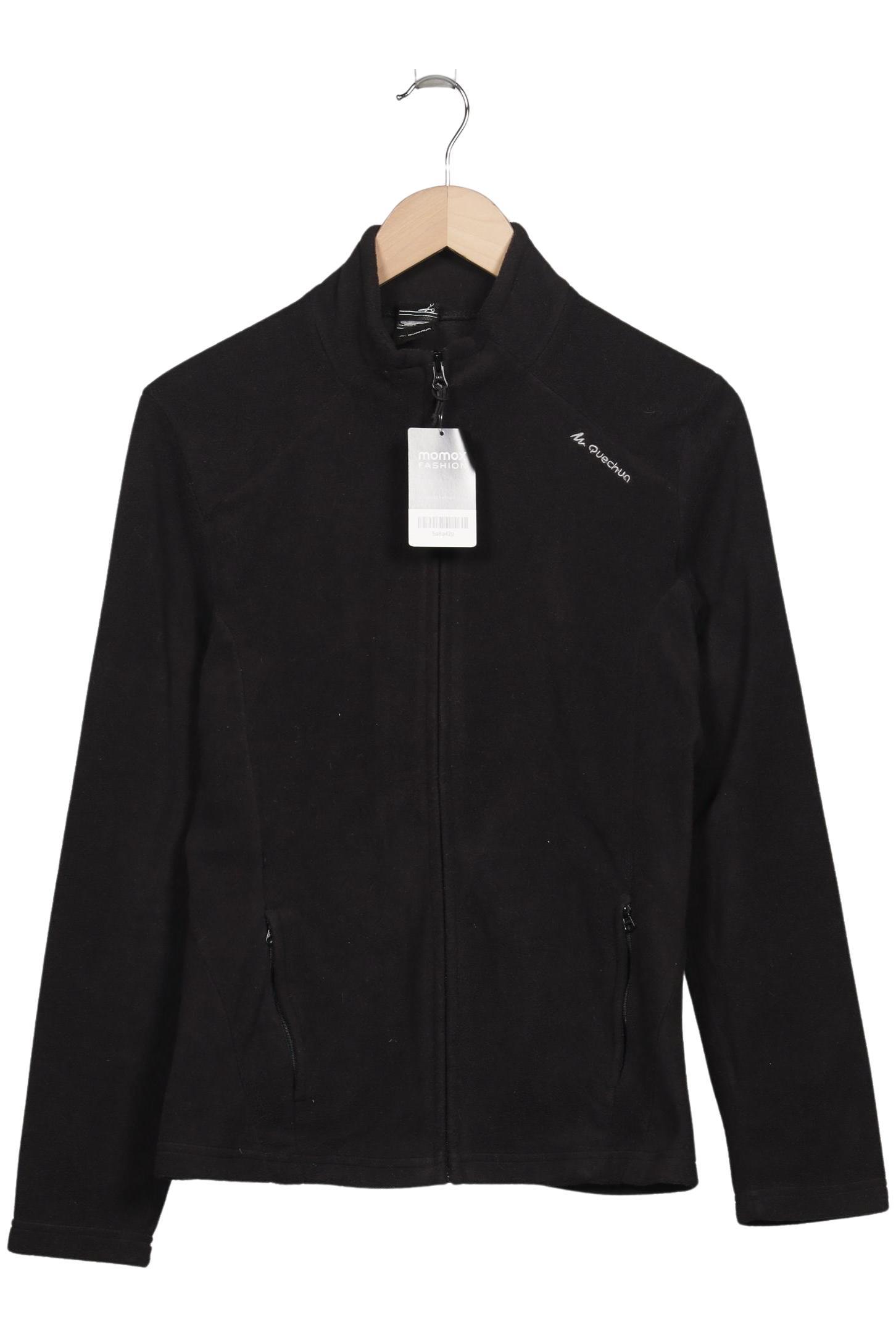 

quechua Damen Sweatshirt, schwarz, Gr. 38