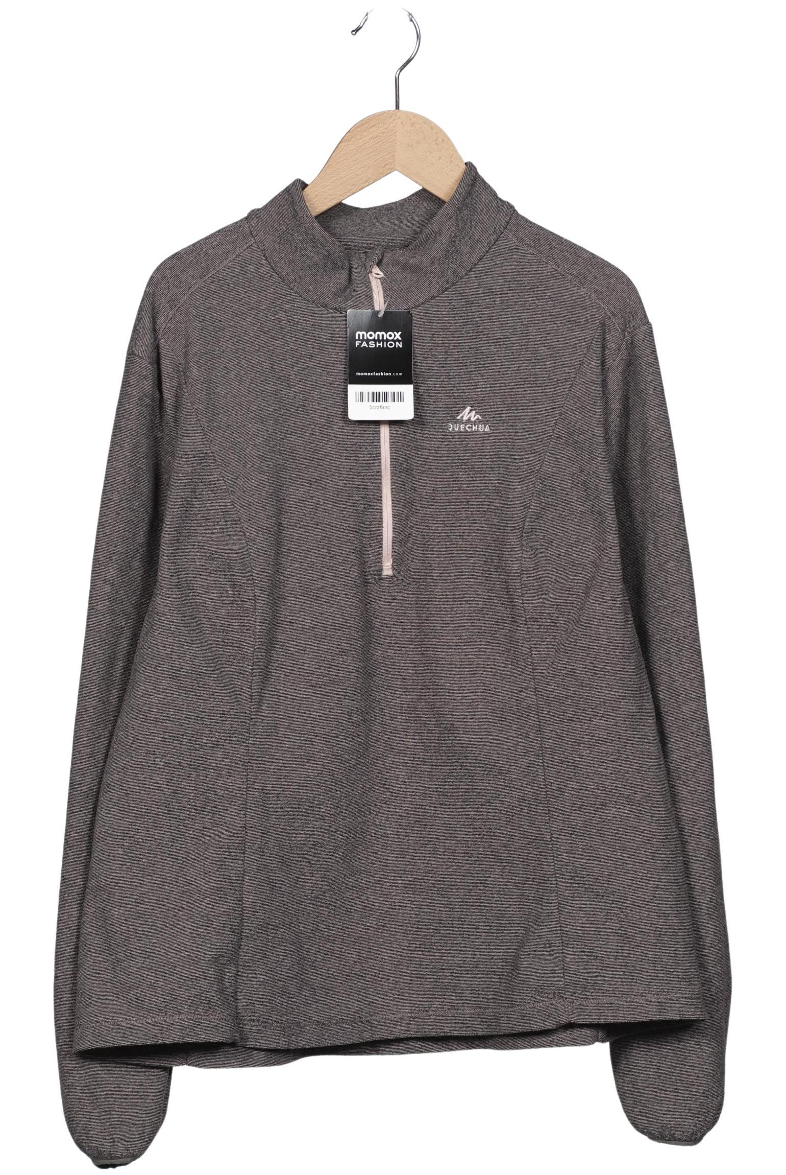 

quechua Damen Sweatshirt, grau, Gr. 44