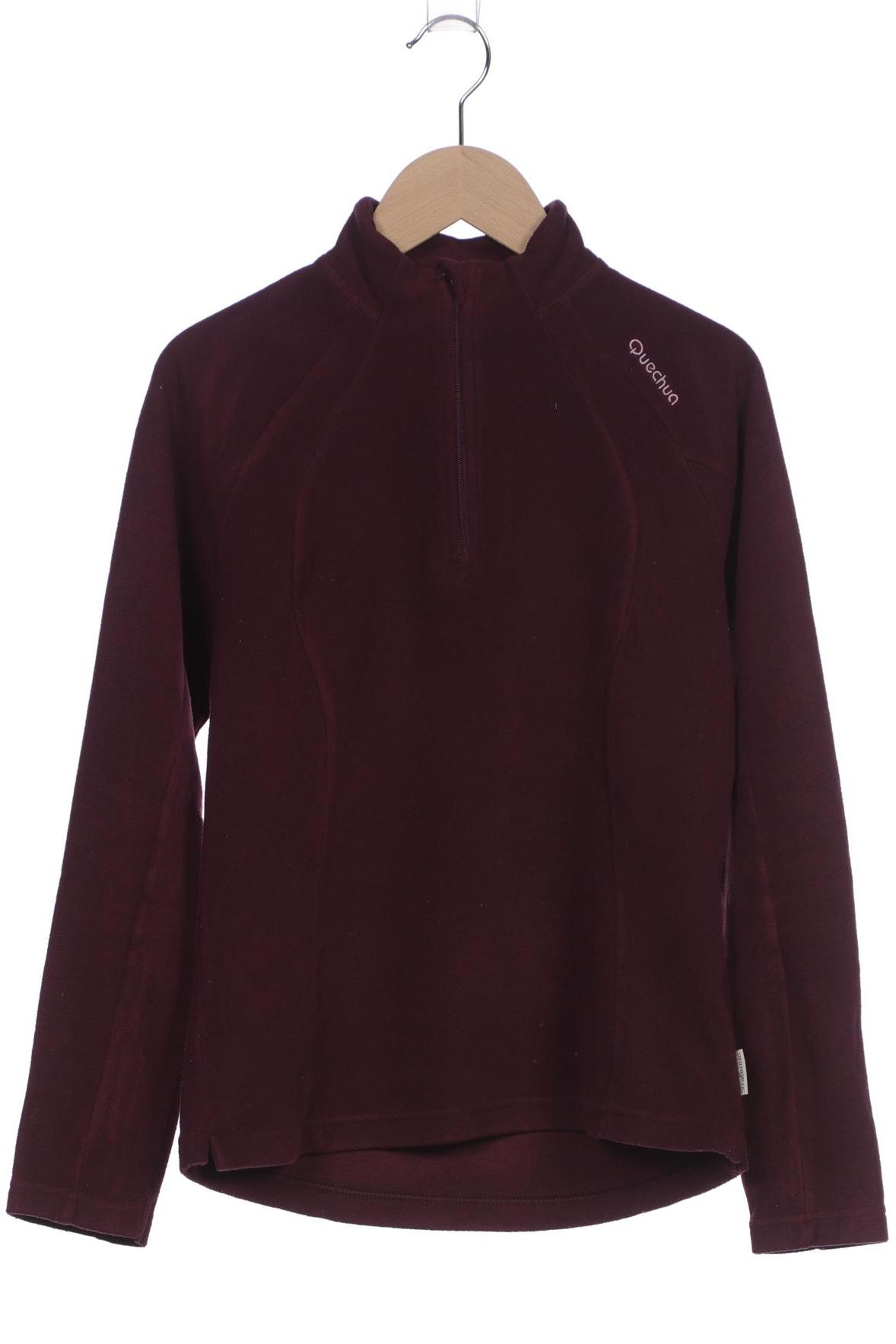

quechua Damen Sweatshirt, bordeaux, Gr. 34