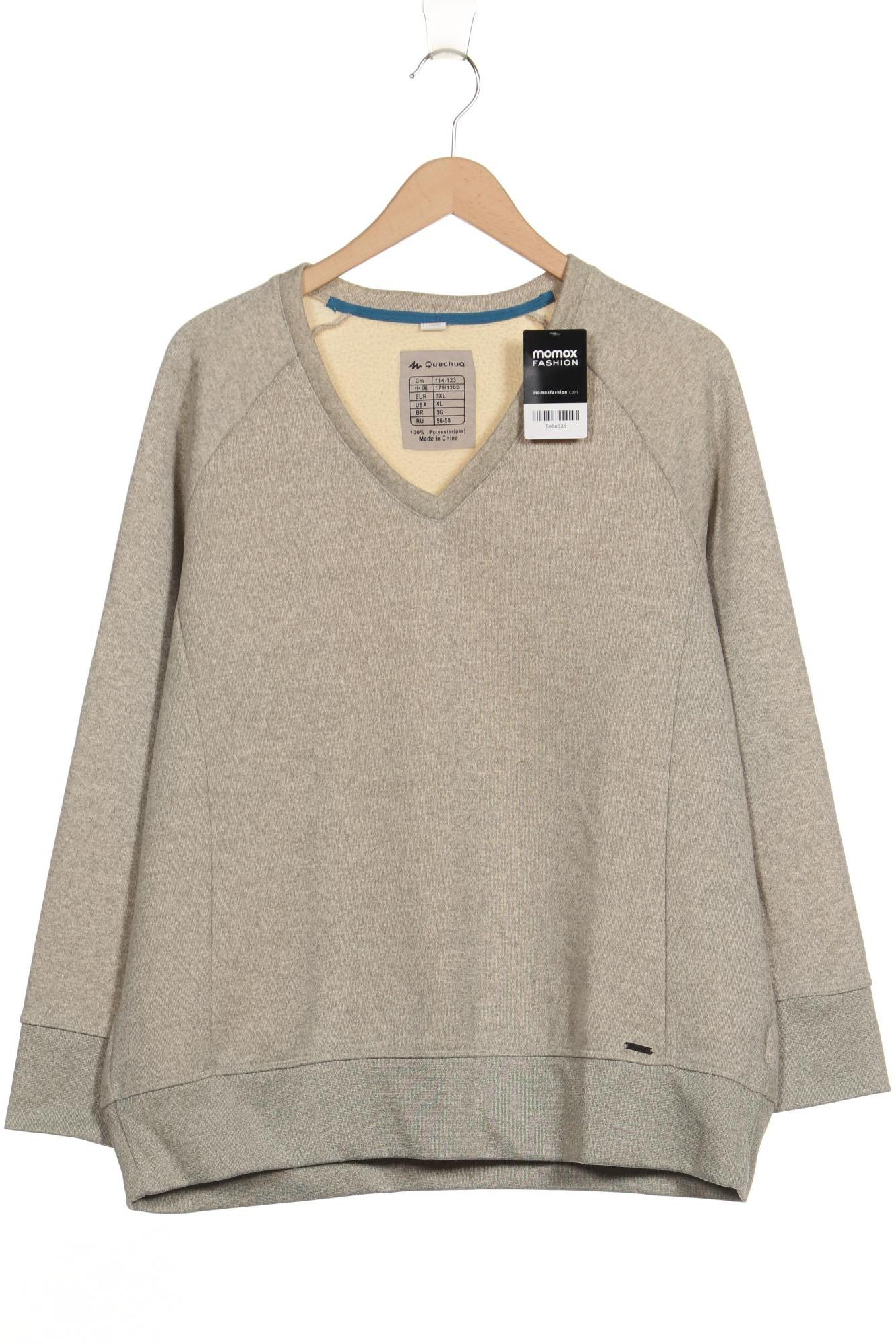 

quechua Damen Sweatshirt, beige, Gr. 46