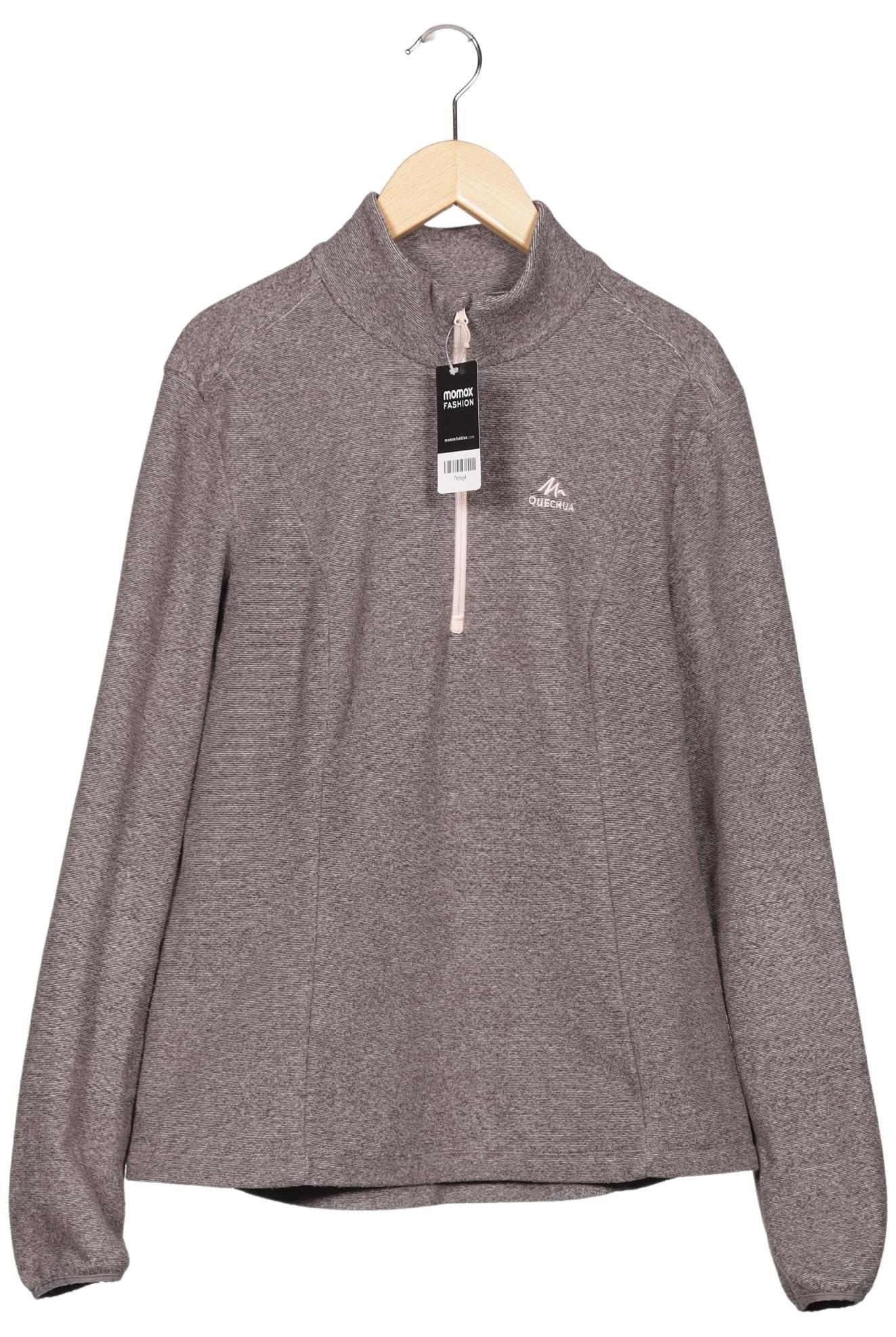 

quechua Damen Sweatshirt, grau, Gr. 42