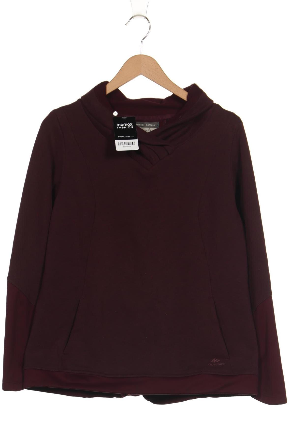 

quechua Damen Sweatshirt, bordeaux, Gr. 44