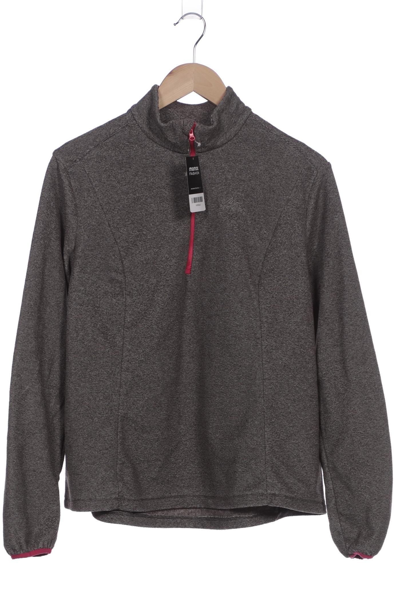 

quechua Damen Sweatshirt, grau, Gr. 42