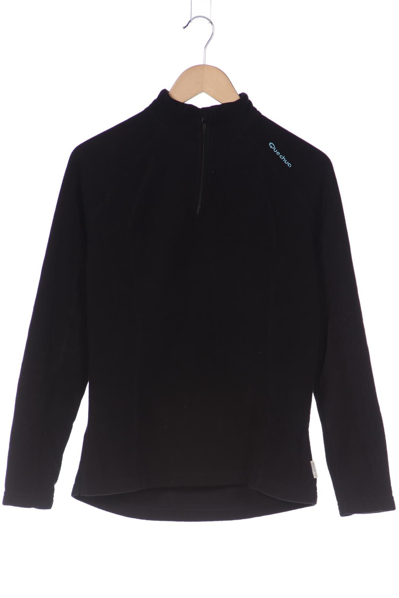 

quechua Damen Sweatshirt, schwarz, Gr. 42