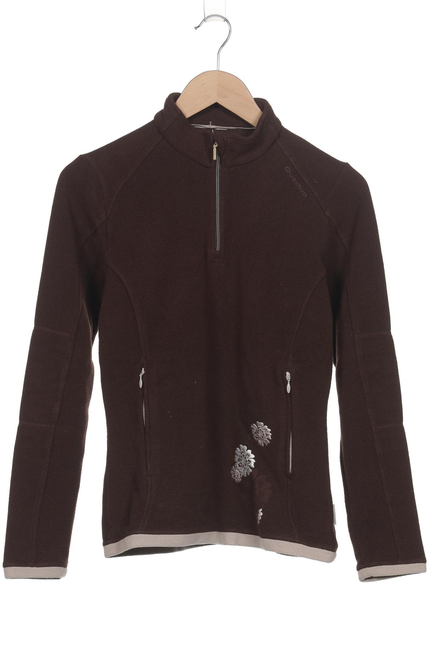 

quechua Damen Sweatshirt, braun, Gr. 38