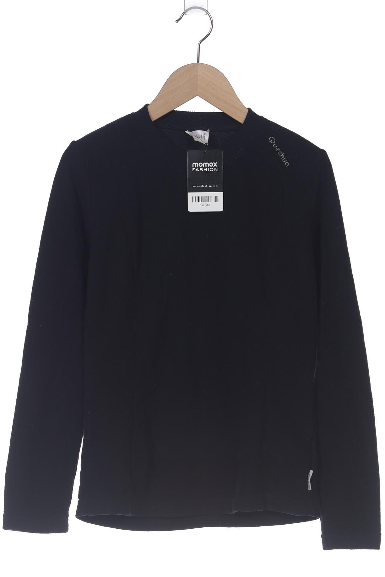 

quechua Damen Sweatshirt, schwarz, Gr. 36