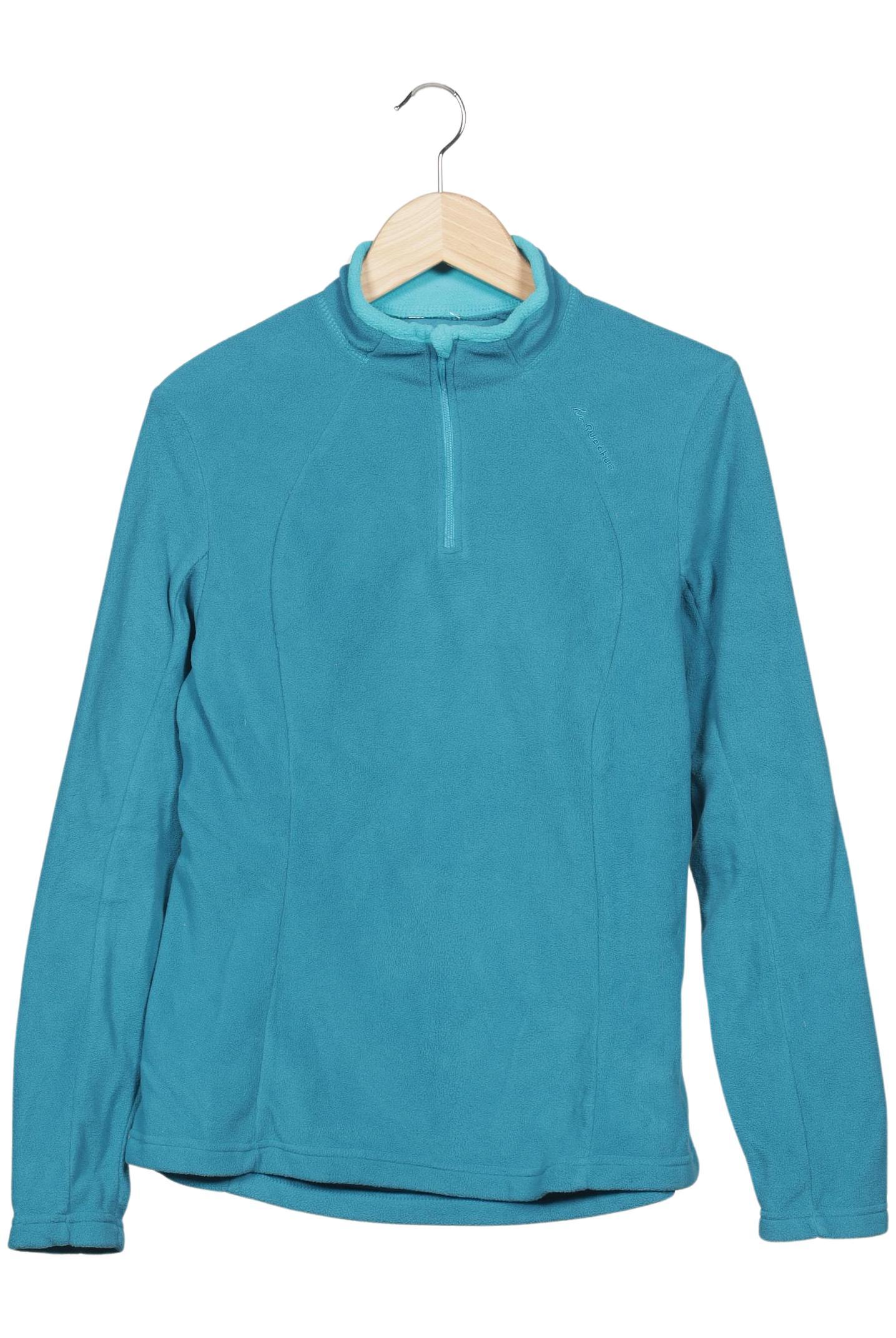 

quechua Damen Sweatshirt, türkis, Gr. 38