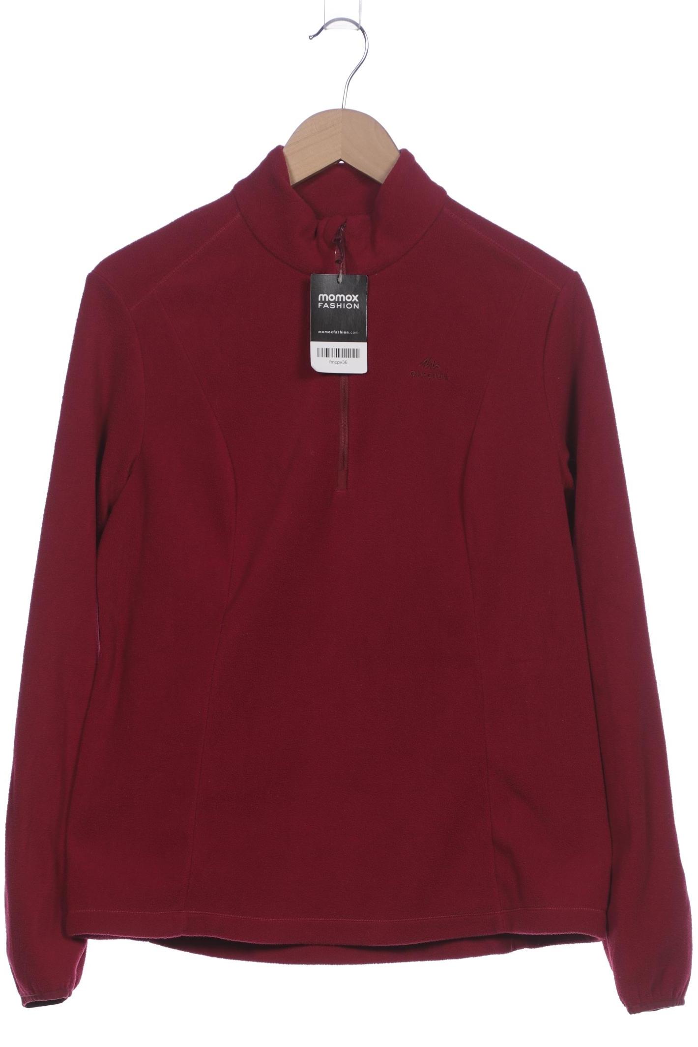 

quechua Damen Sweatshirt, bordeaux, Gr. 44