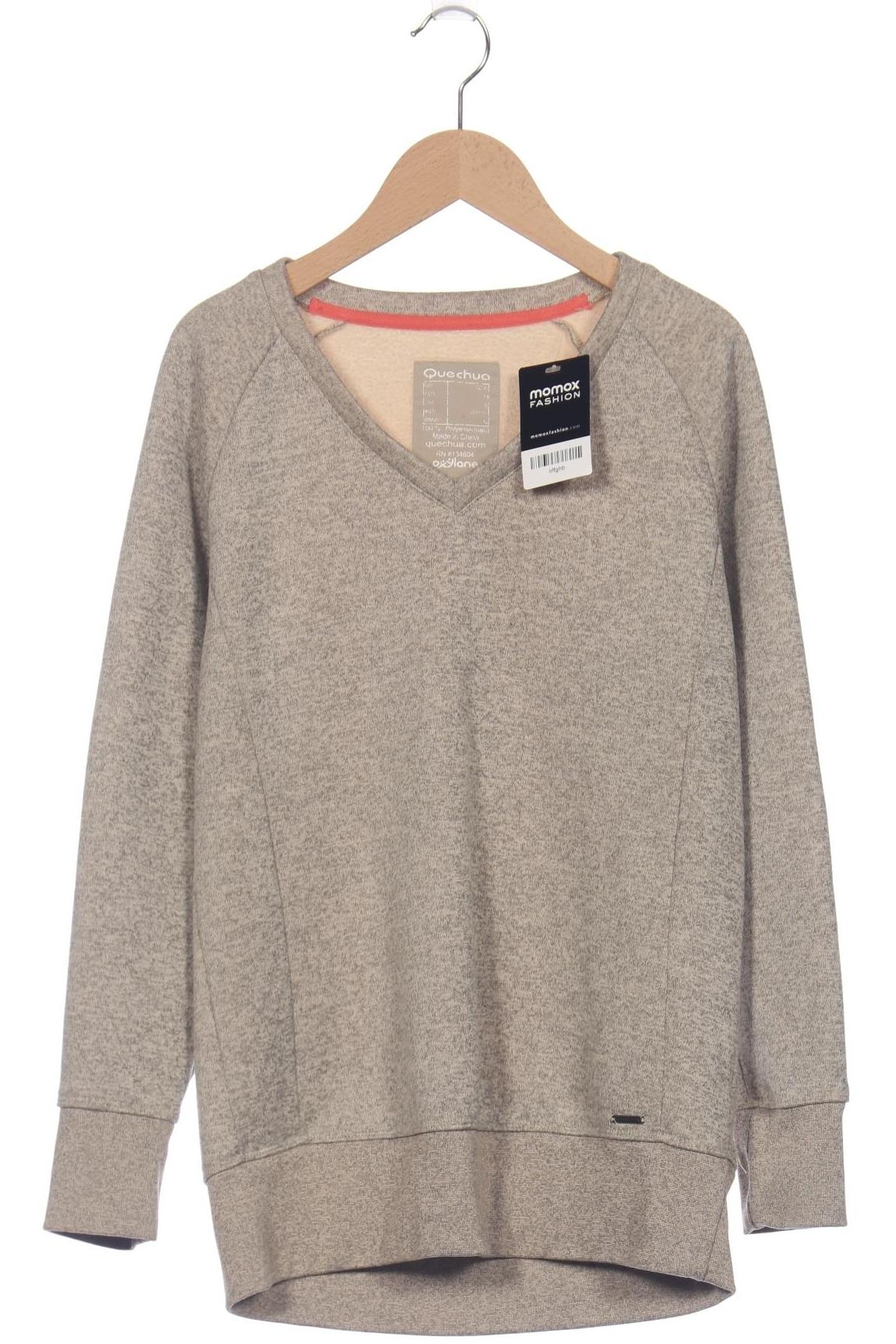 

quechua Damen Sweatshirt, grau, Gr. 42