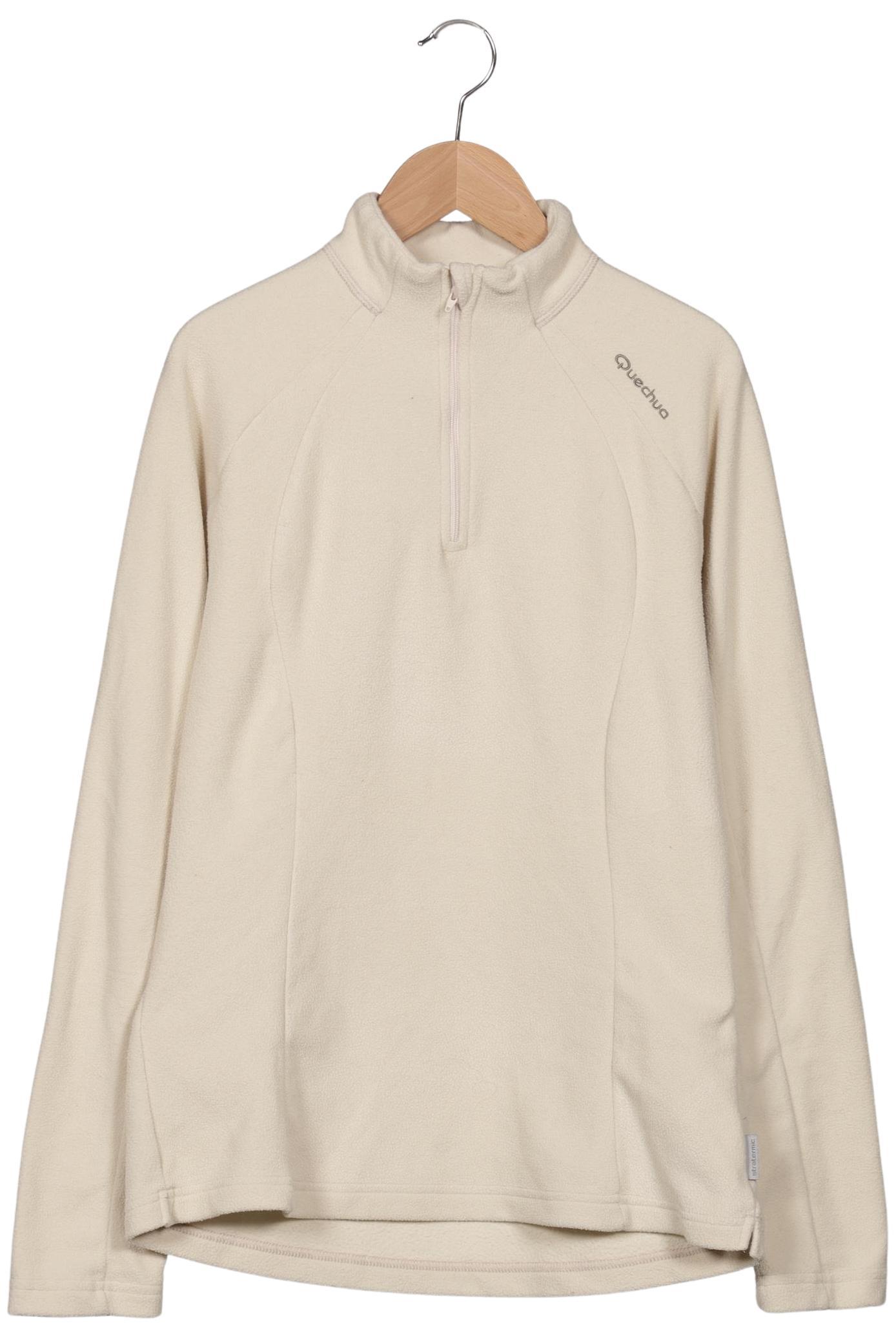 

quechua Damen Sweatshirt, cremeweiß, Gr. 42