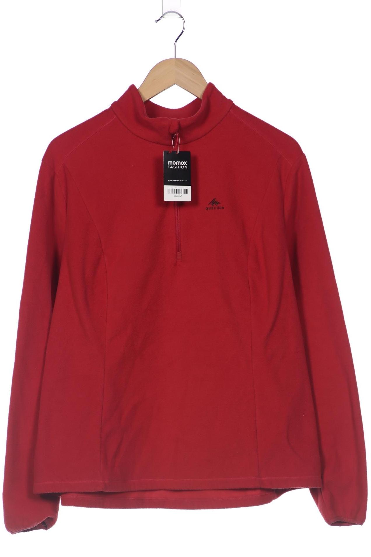

quechua Damen Sweatshirt, rot, Gr. 42