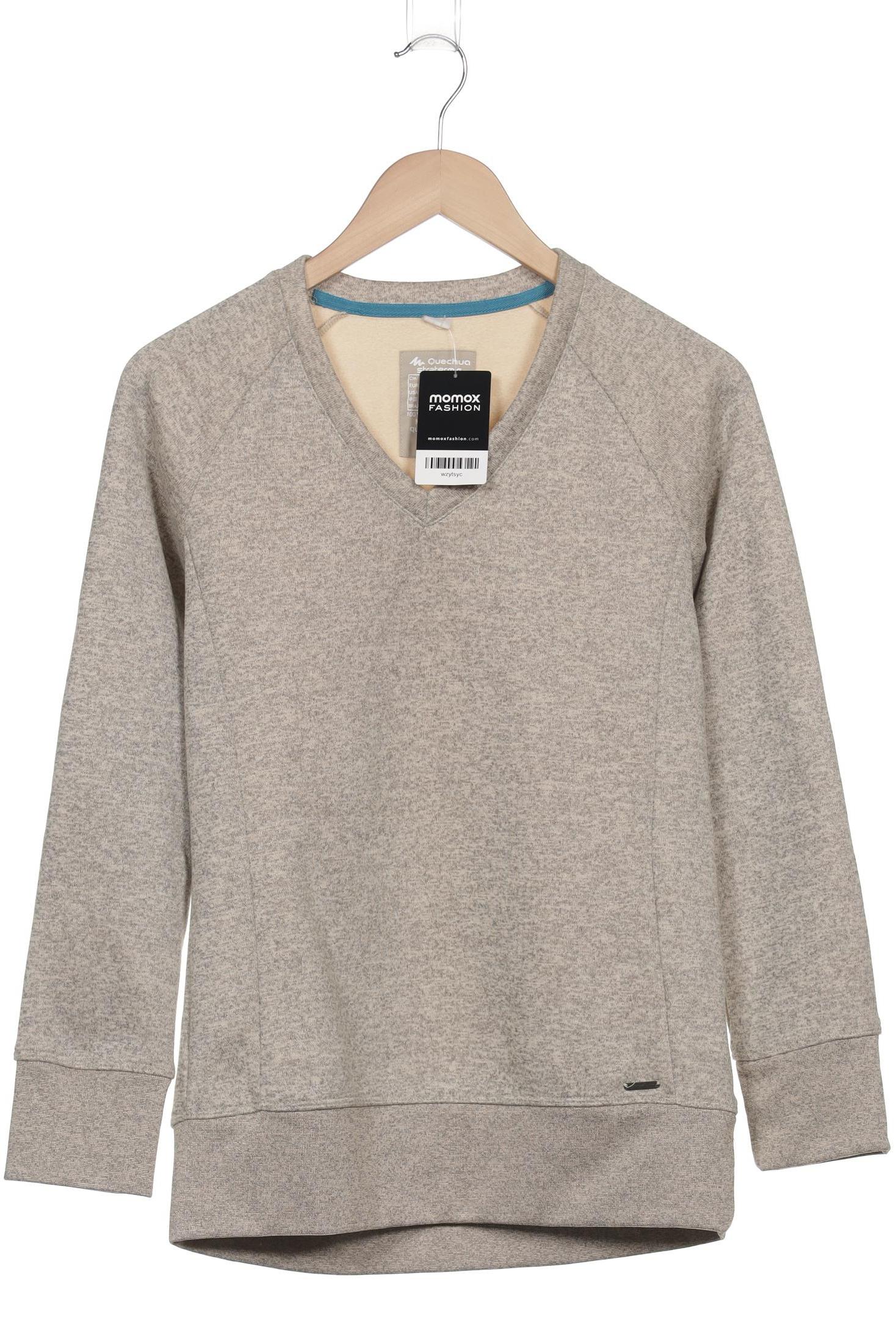 

quechua Damen Sweatshirt, grau, Gr. 38