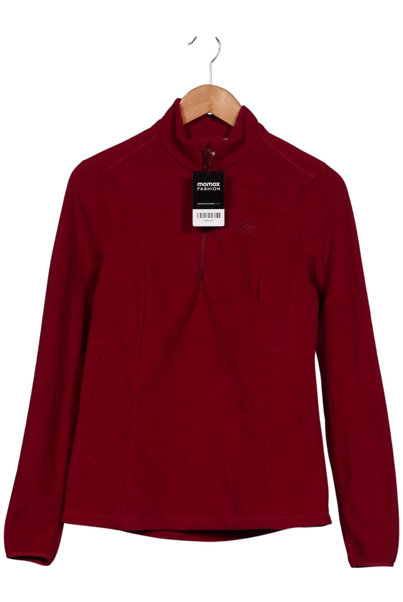 

quechua Damen Sweatshirt, rot, Gr. 38