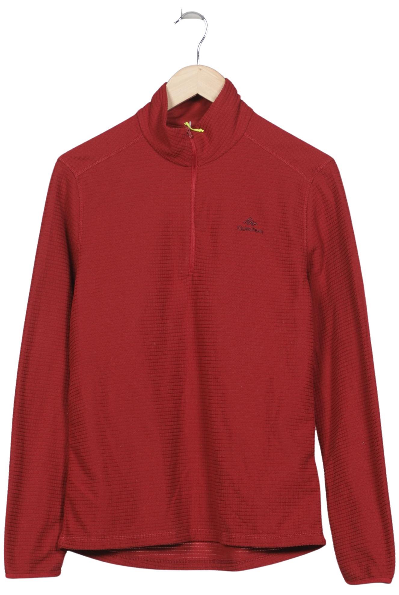 

quechua Damen Sweatshirt, rot, Gr. 38