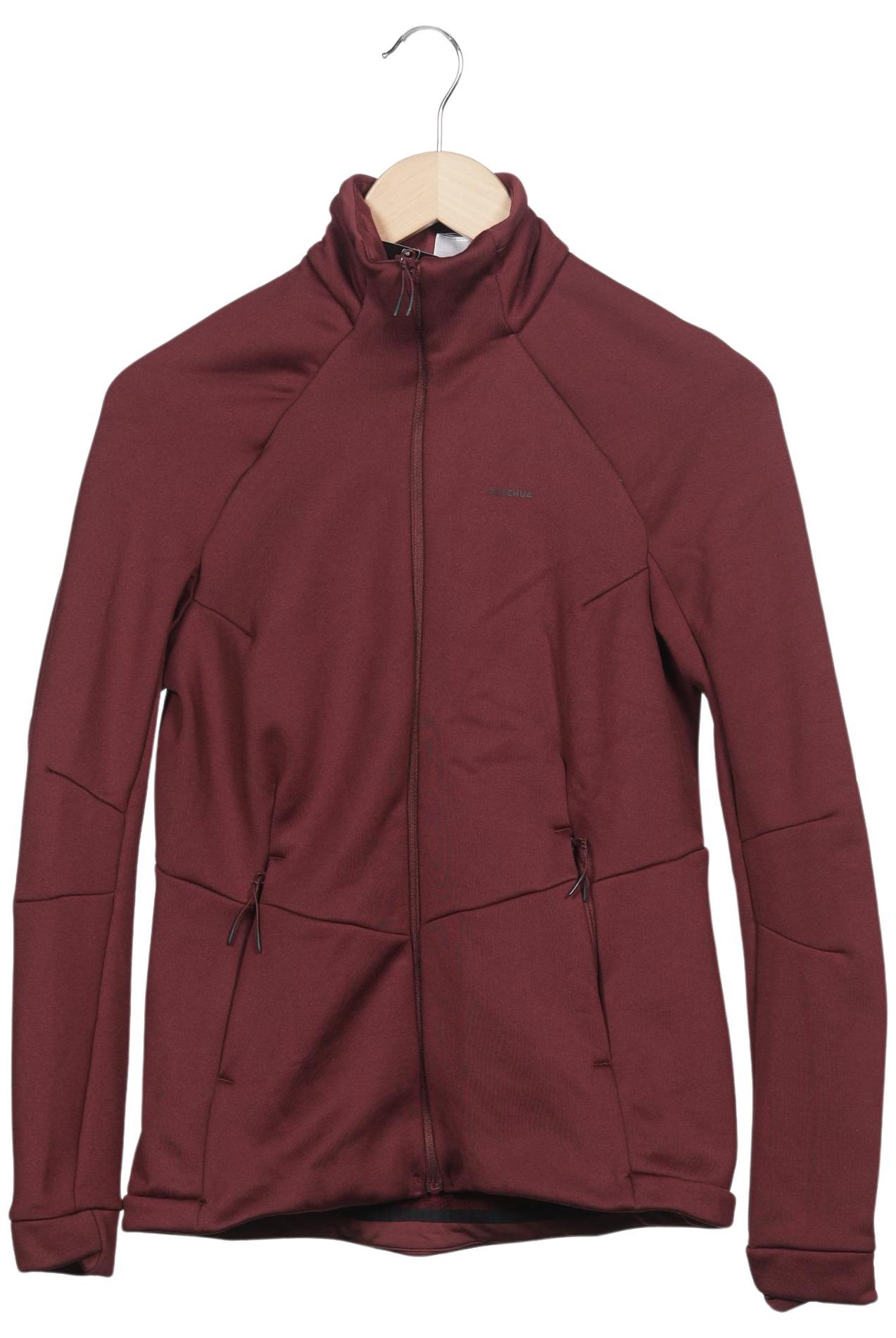 

quechua Damen Sweatshirt, bordeaux, Gr. 38
