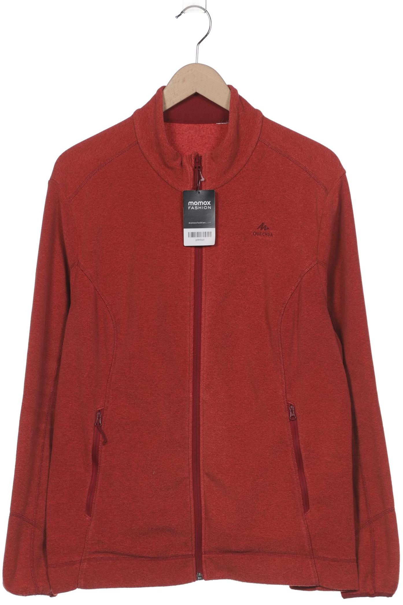 

quechua Damen Sweatshirt, rot, Gr. 46