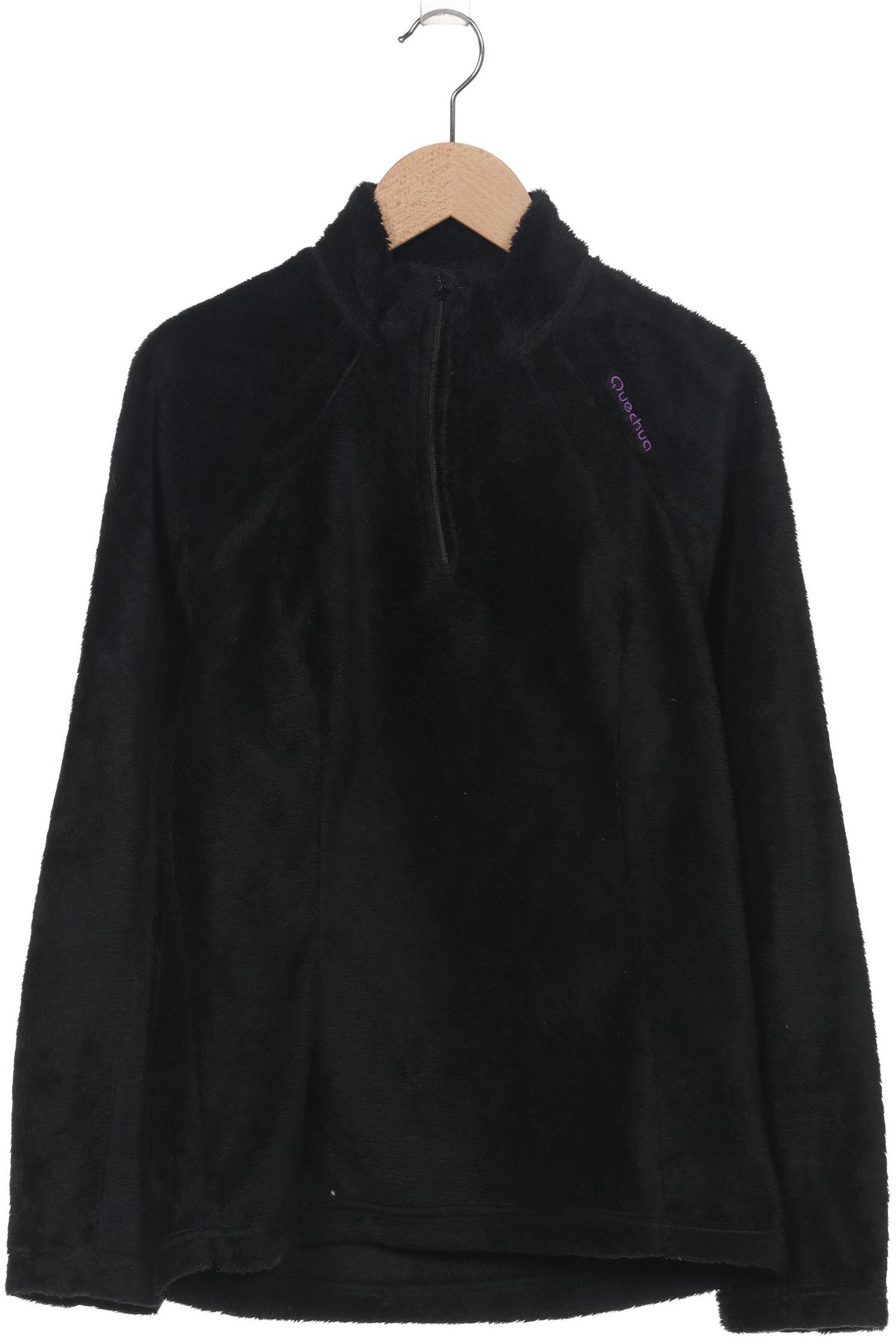

quechua Damen Sweatshirt, schwarz, Gr. 38