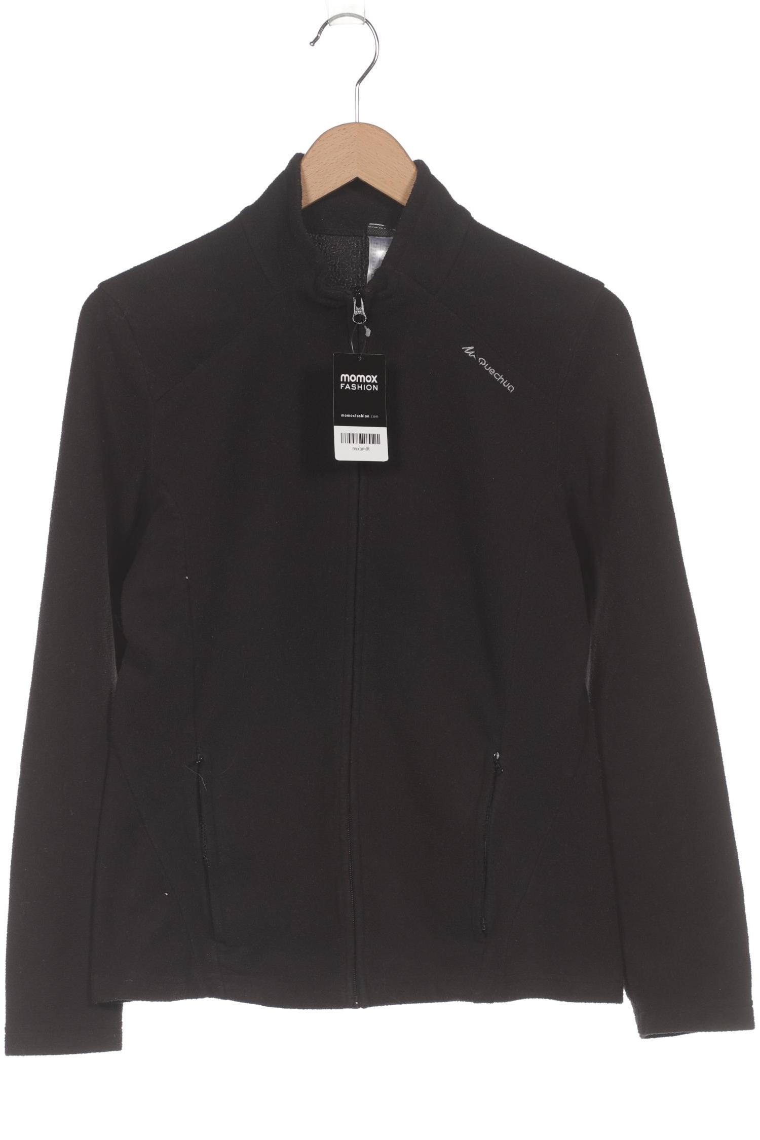 

quechua Damen Sweatshirt, schwarz, Gr. 42