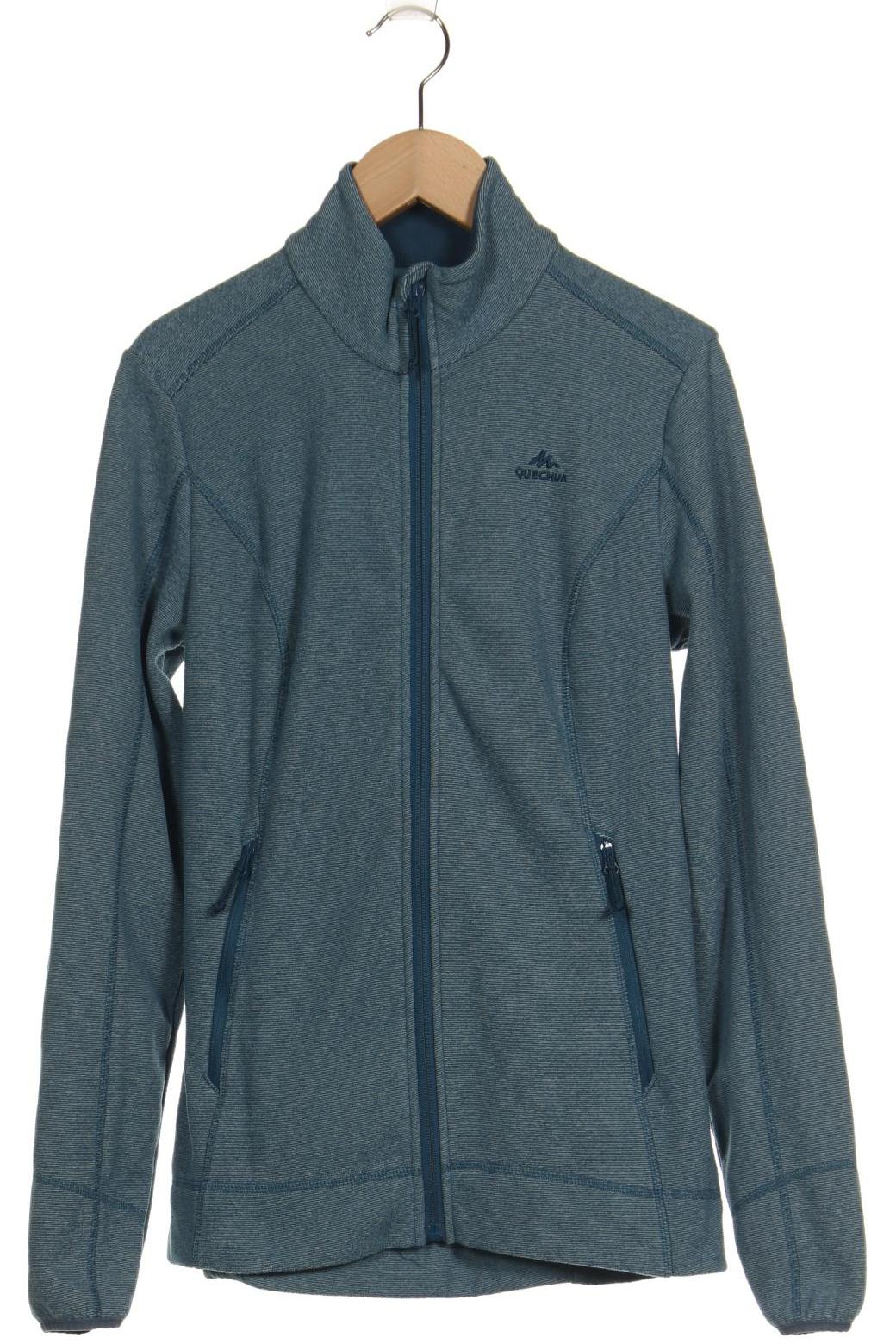 

quechua Damen Sweatshirt, türkis, Gr. 34