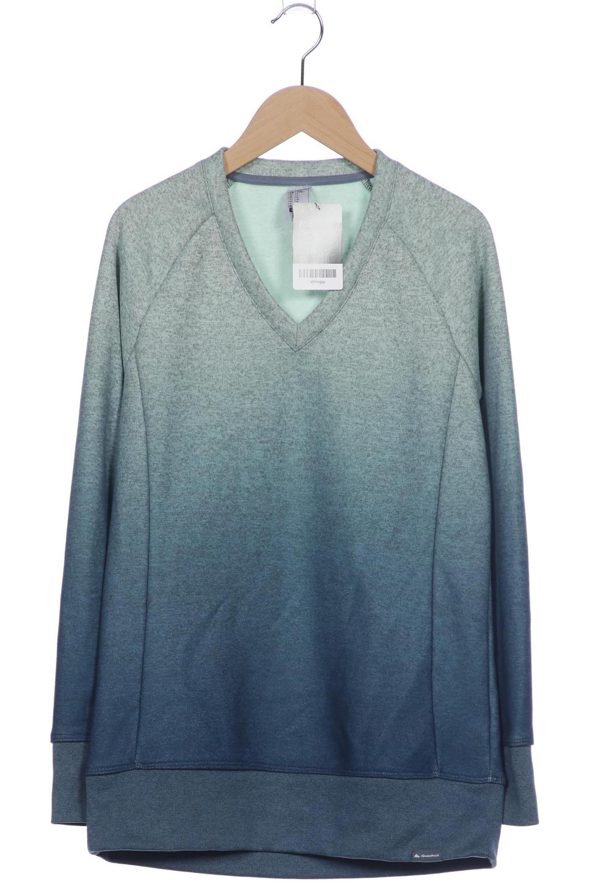 

quechua Damen Sweatshirt, türkis, Gr. 38