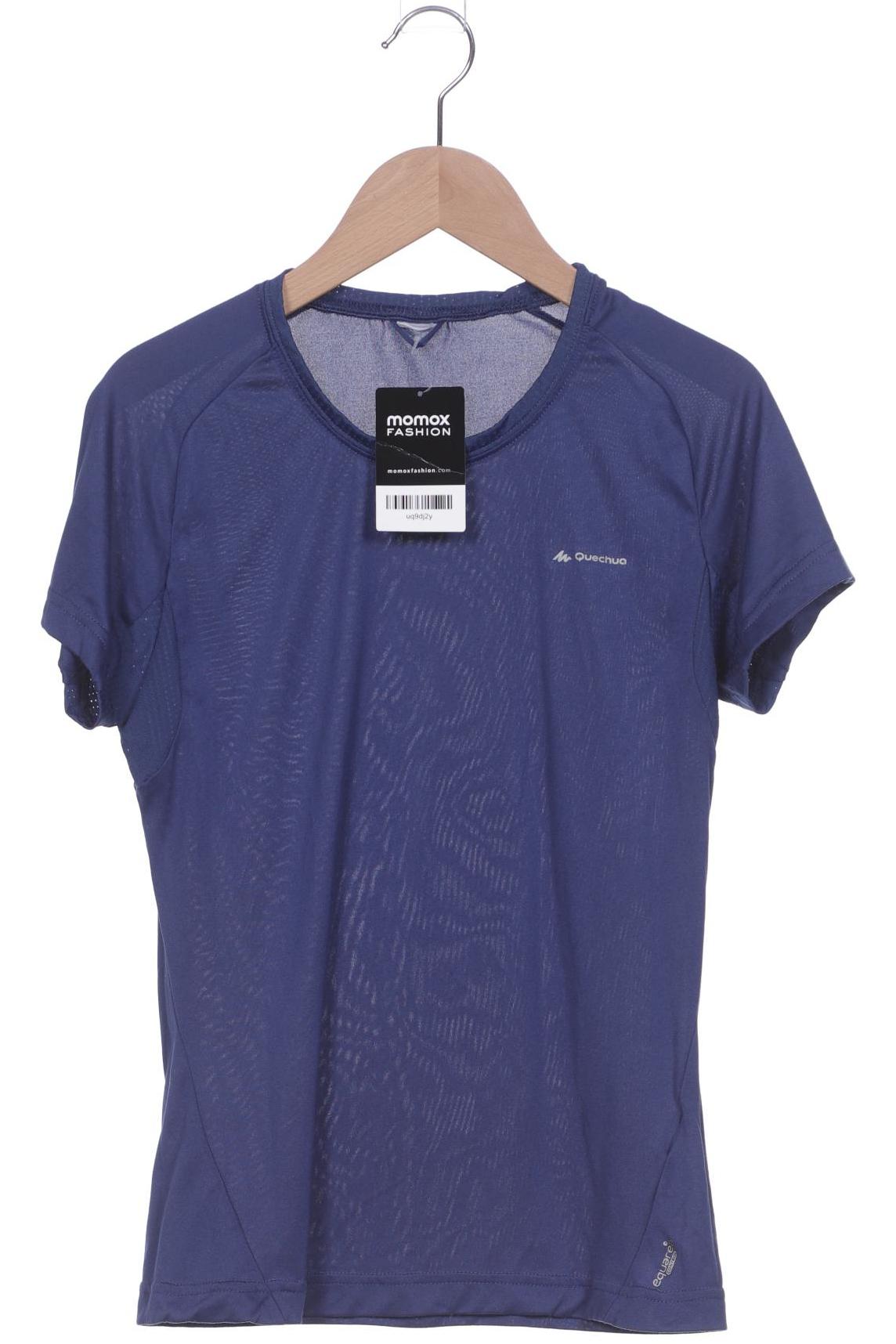 

quechua Damen T-Shirt, marineblau, Gr. 34
