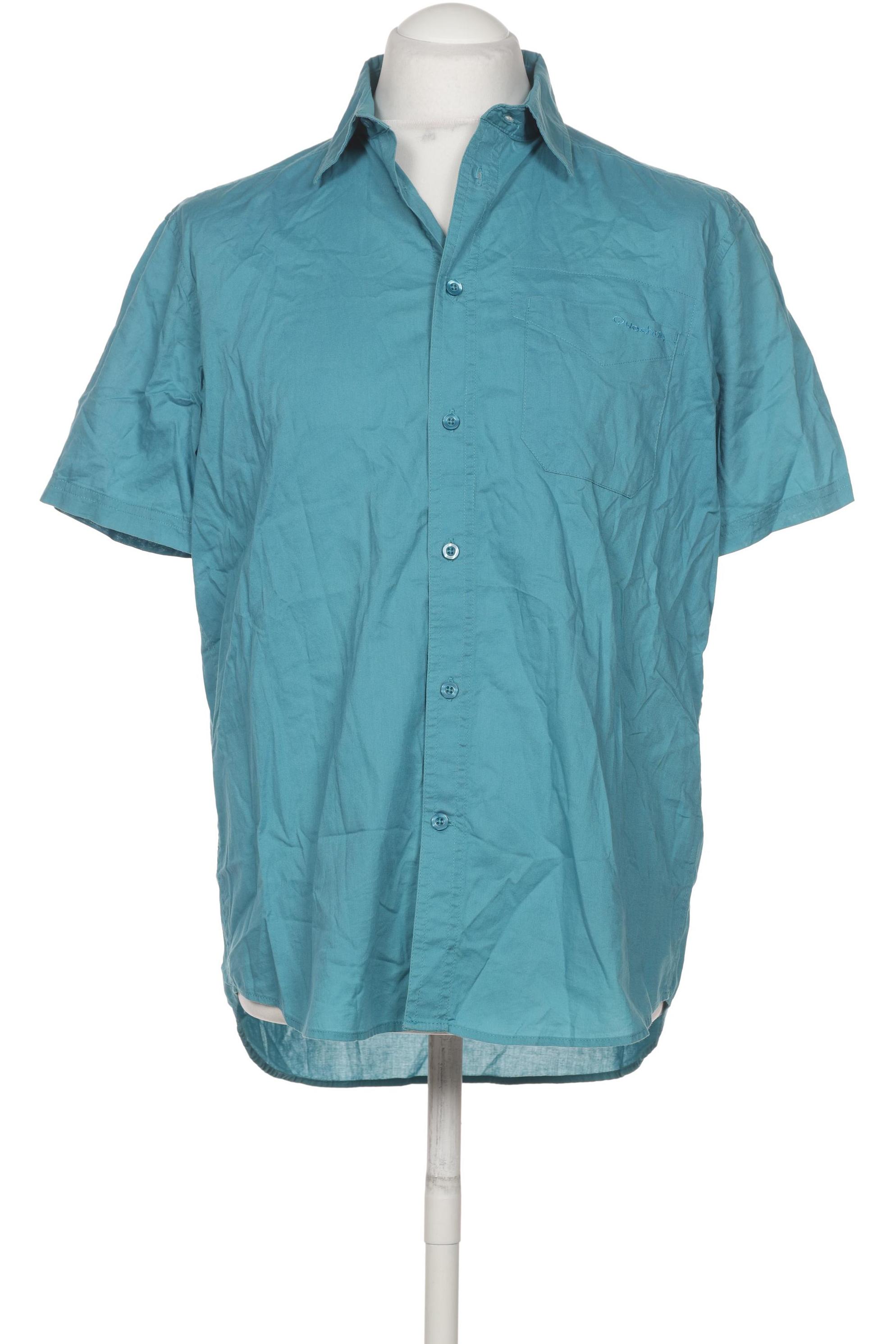

quechua Herren Hemd, türkis, Gr. 52