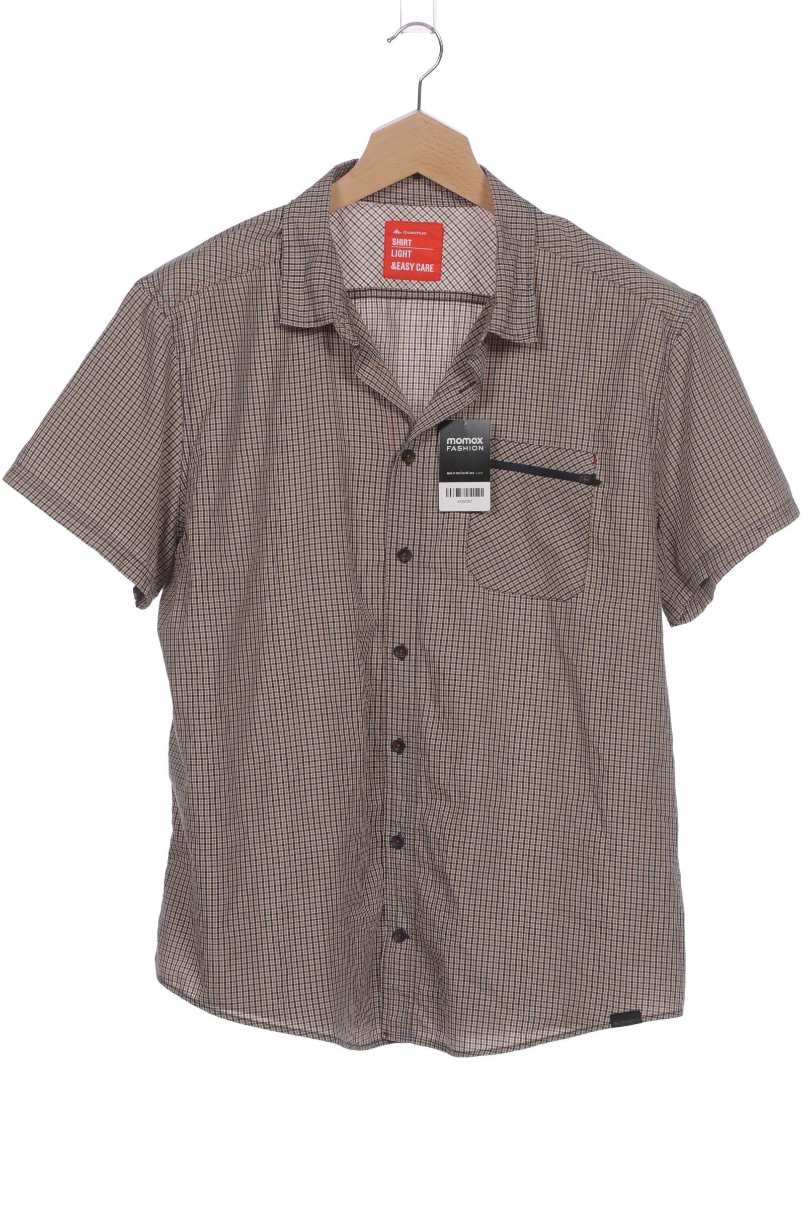 

quechua Herren Hemd, beige, Gr. 60