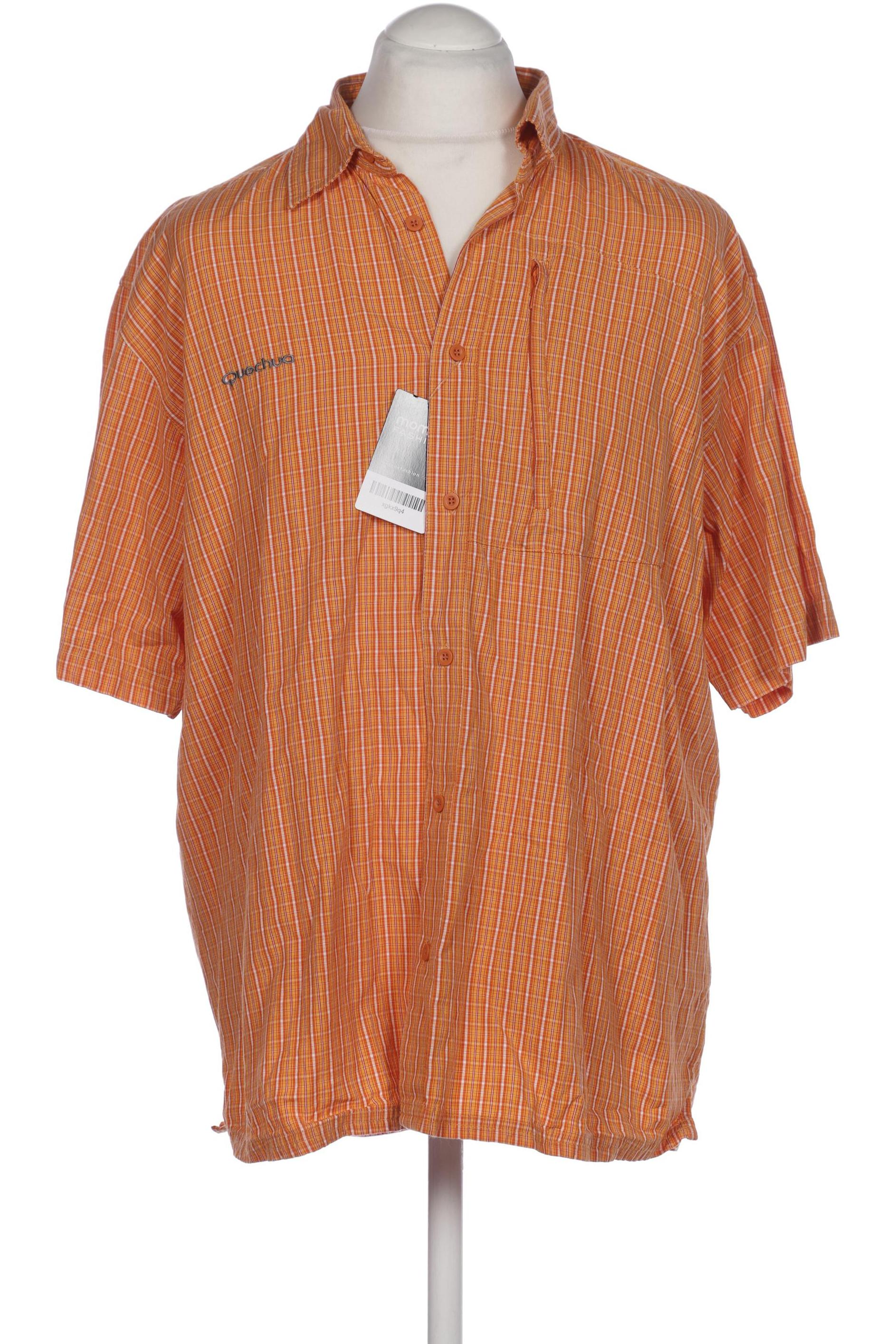 

quechua Herren Hemd, orange, Gr. 54