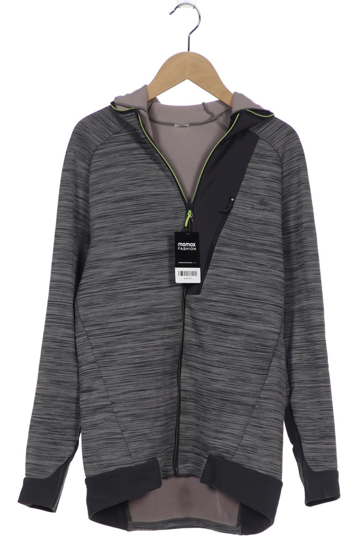 

quechua Herren Kapuzenpullover, grau, Gr. 46