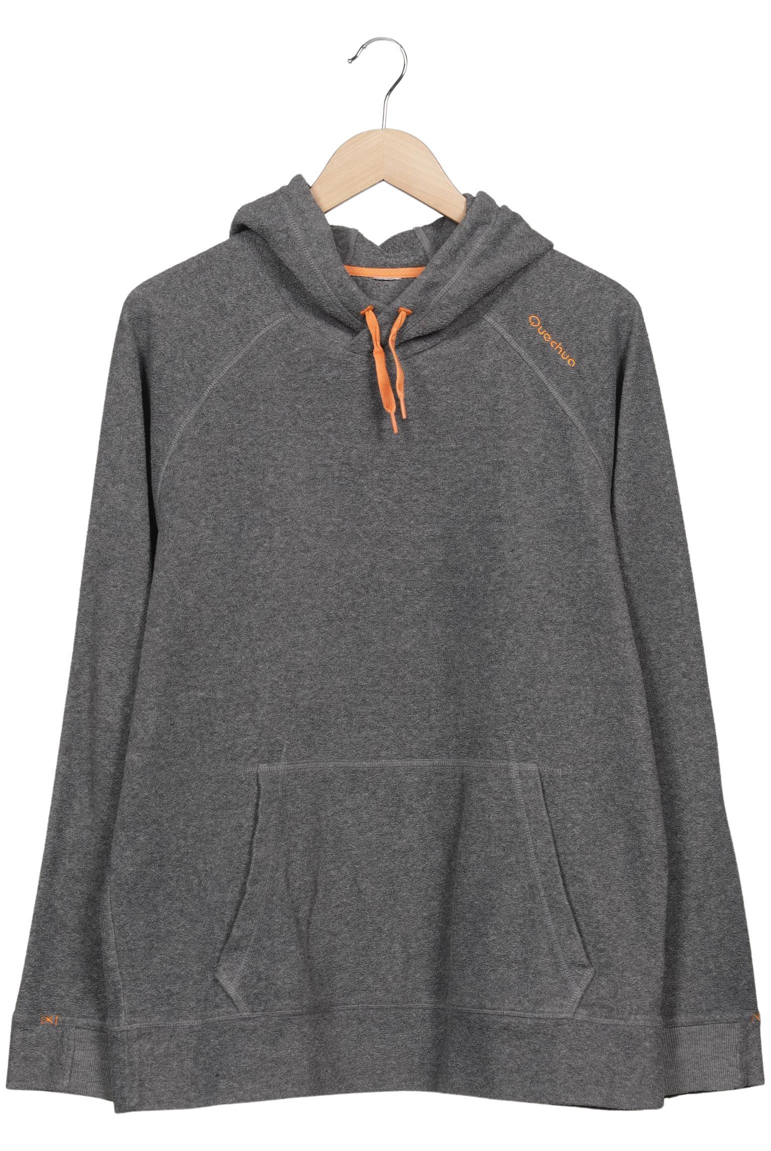 Thumbnail - quechua Herren Kapuzenpullover, grau, Gr. 52